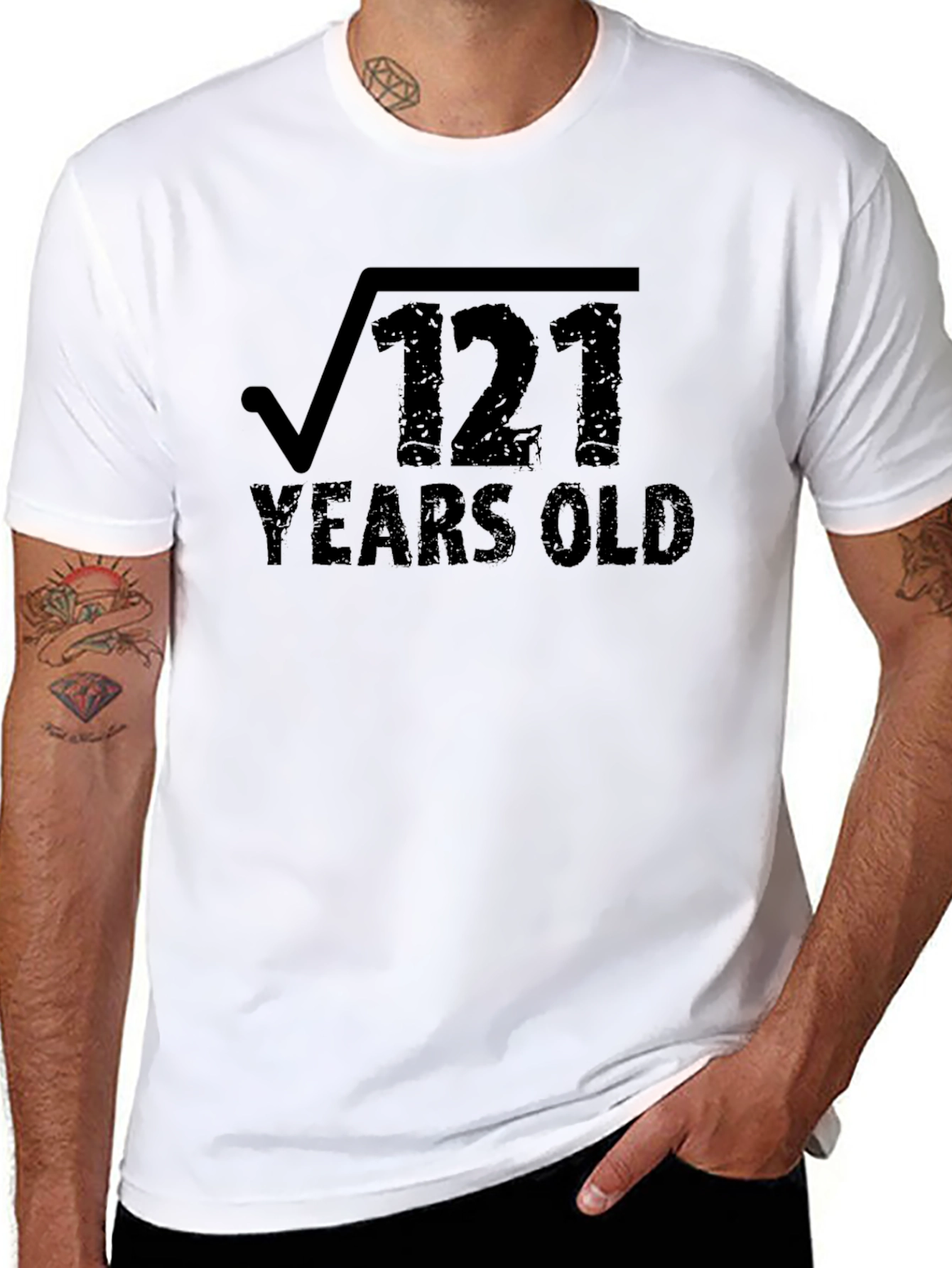 Square Root 121 Years Old T-Shirt
