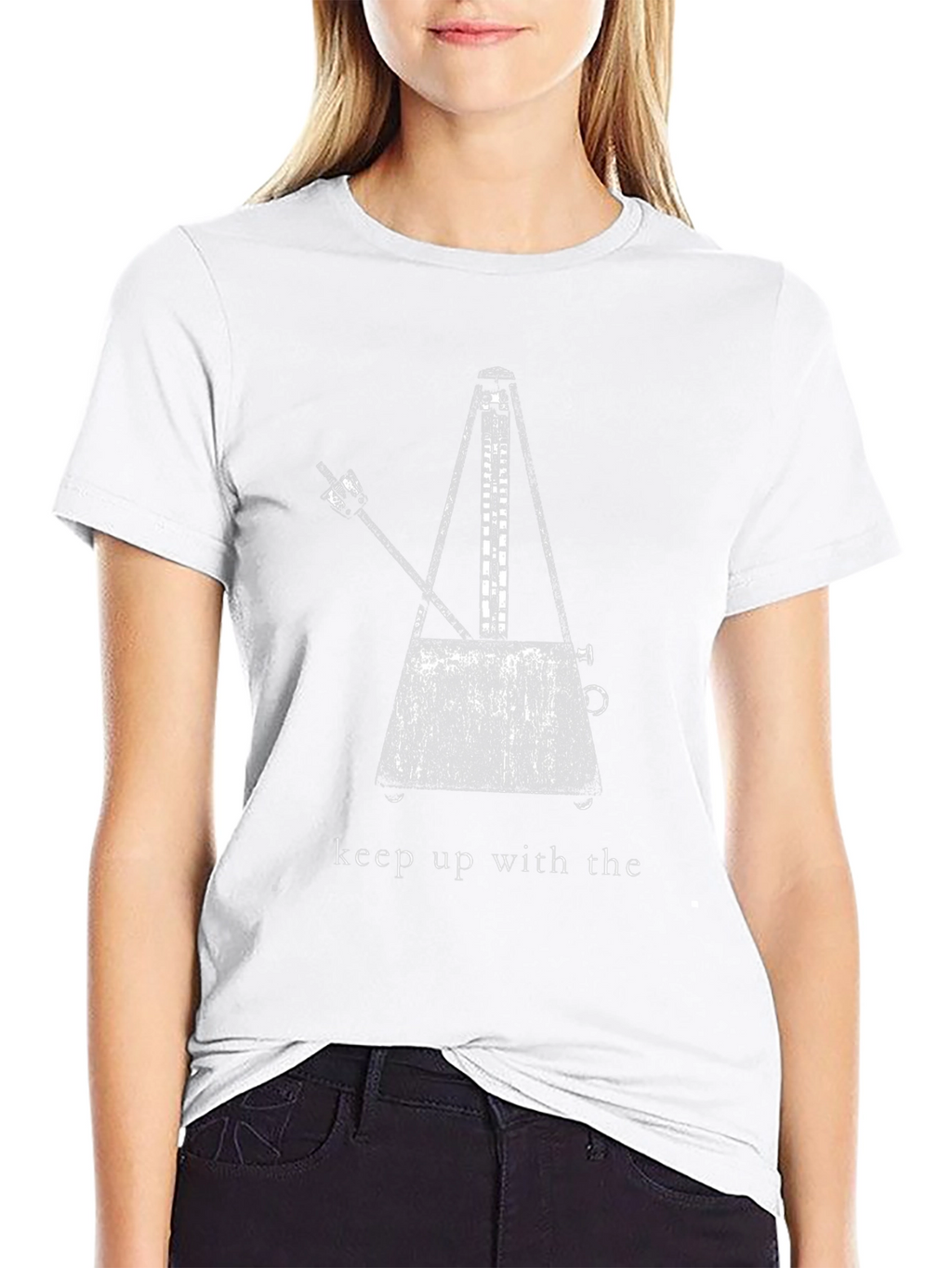 Keep Up With The Metronome Black T-Shirt