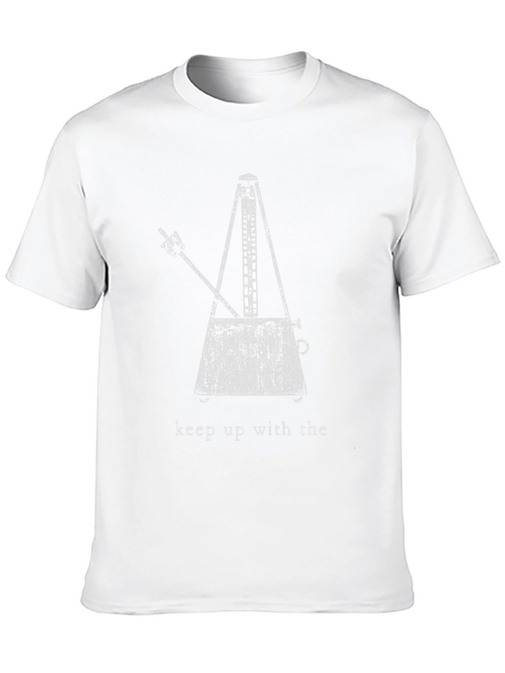 Keep Up With The Metronome Black T-Shirt