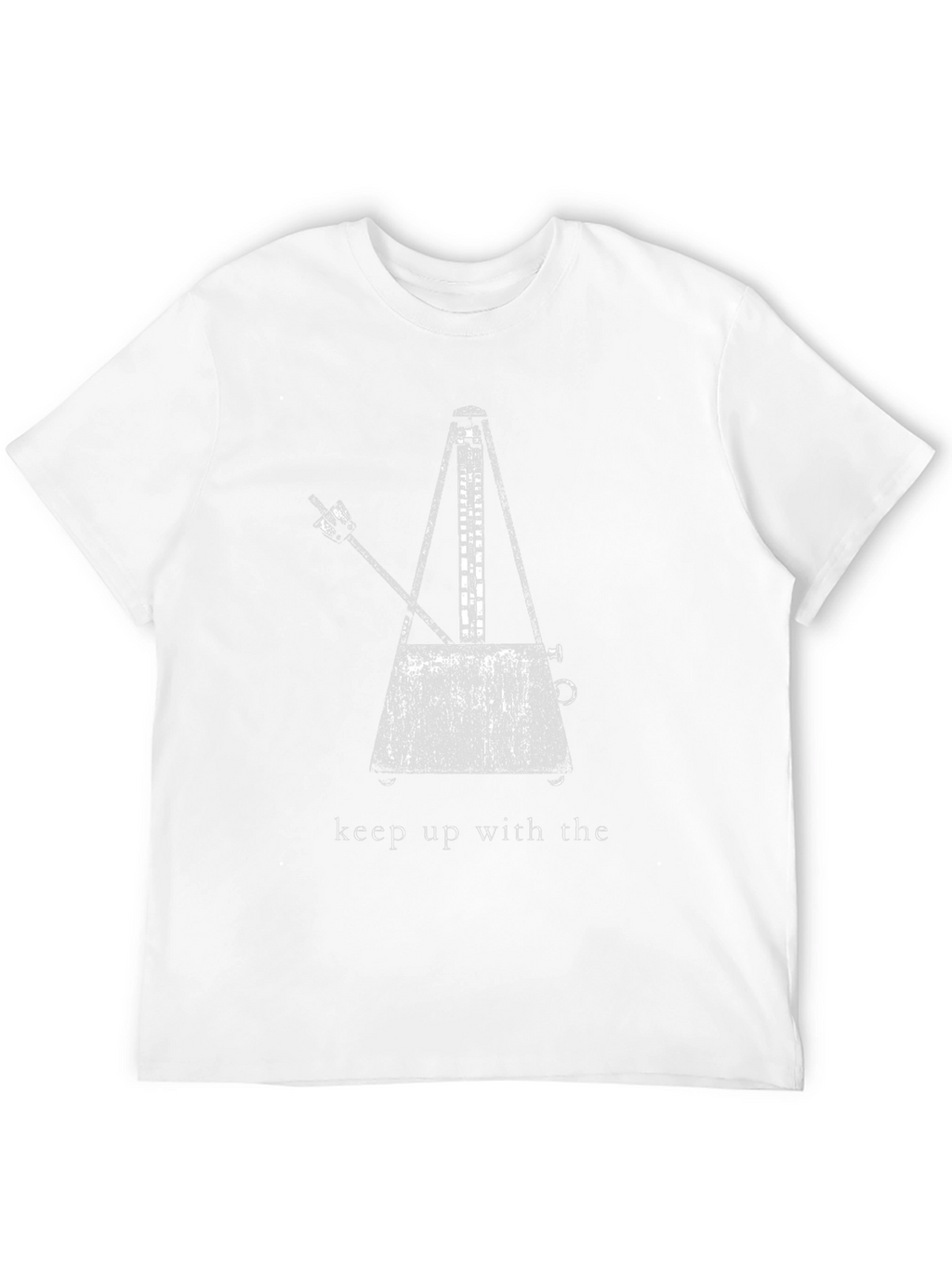 Keep Up With The Metronome Black T-Shirt
