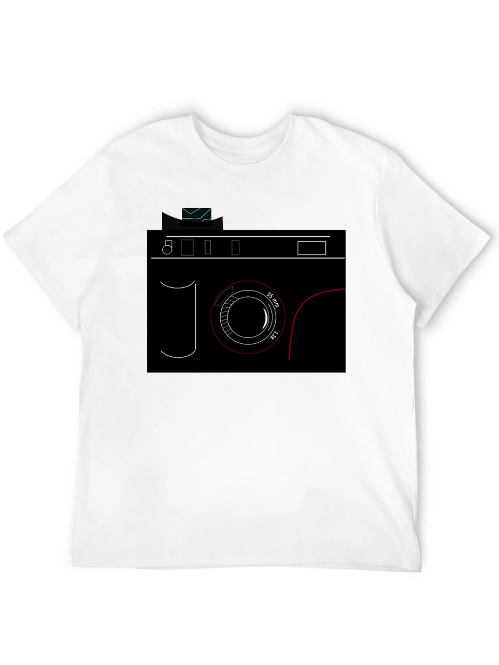 Camera Graphic Black T-Shirt
