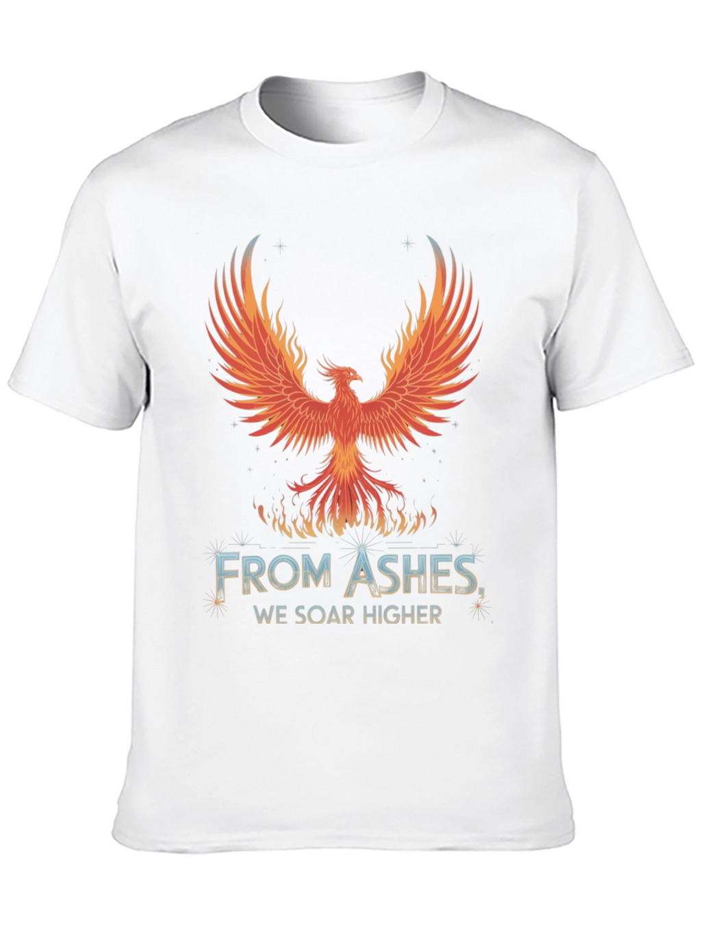 Phoenix Rising T-Shirt - From Ashes We Soar Higher
