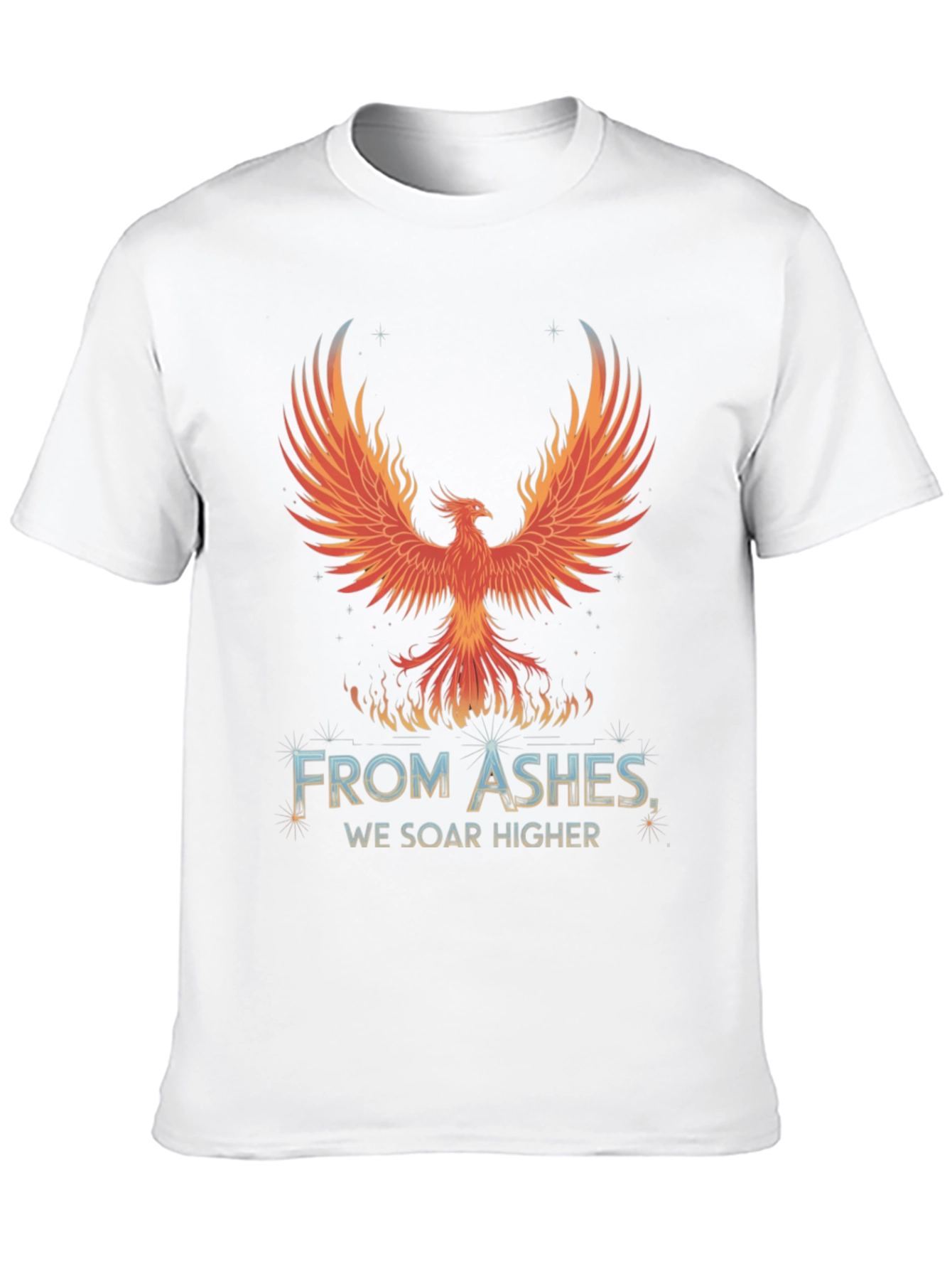 Phoenix Rising T-Shirt - From Ashes We Soar Higher
