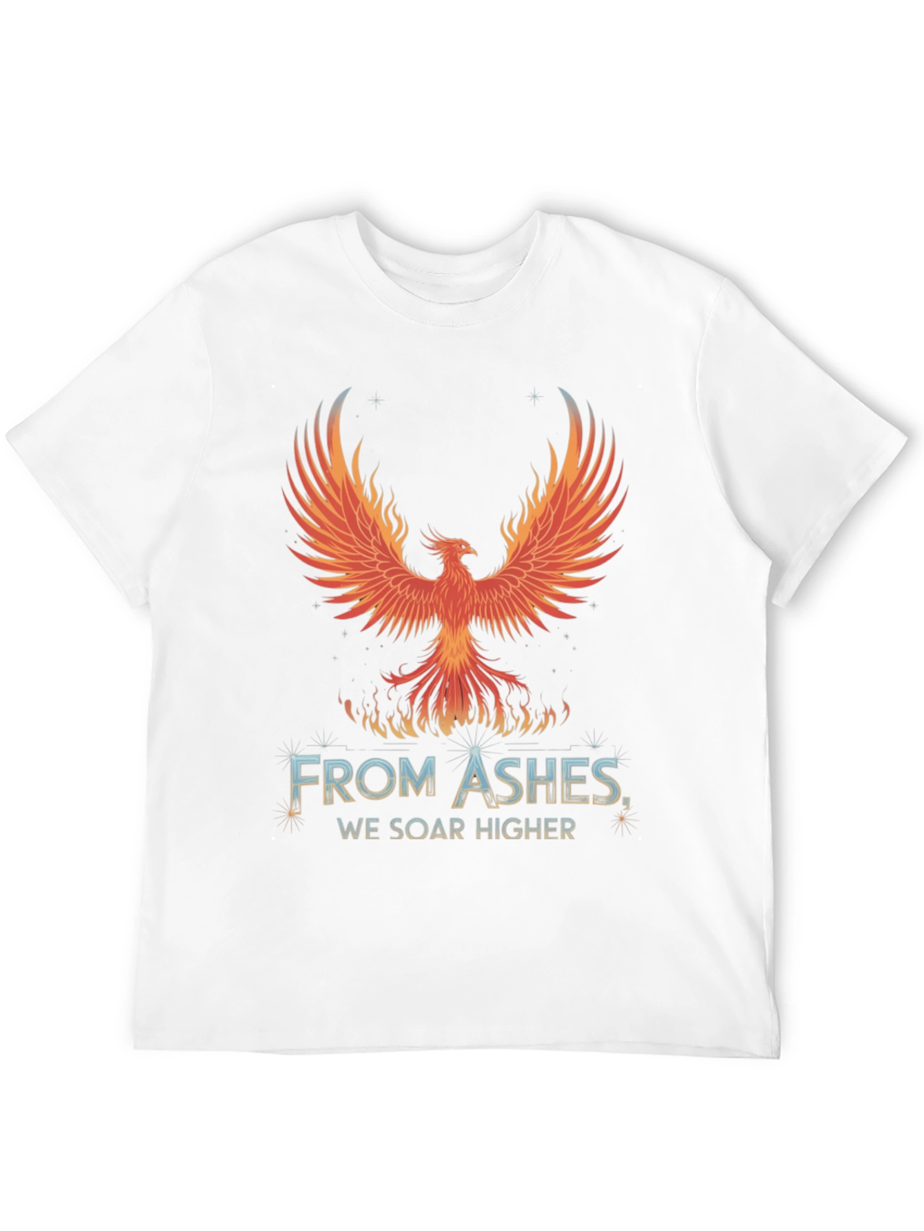Phoenix Rising T-Shirt - From Ashes We Soar Higher