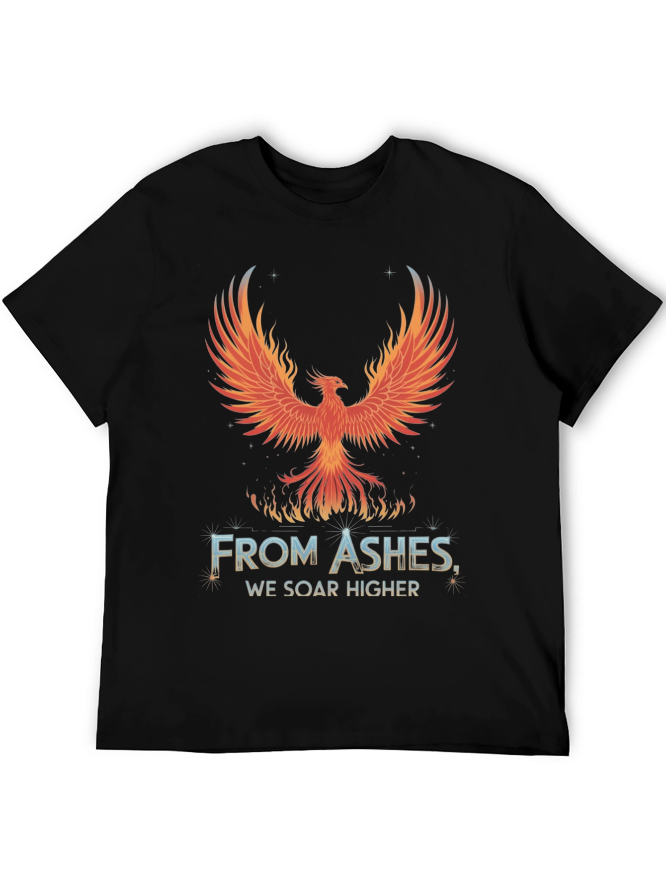 Phoenix Rising T-Shirt - From Ashes We Soar Higher