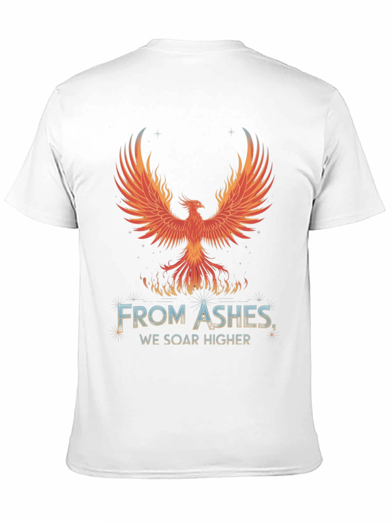 Phoenix Rising T-Shirt - From Ashes We Soar Higher