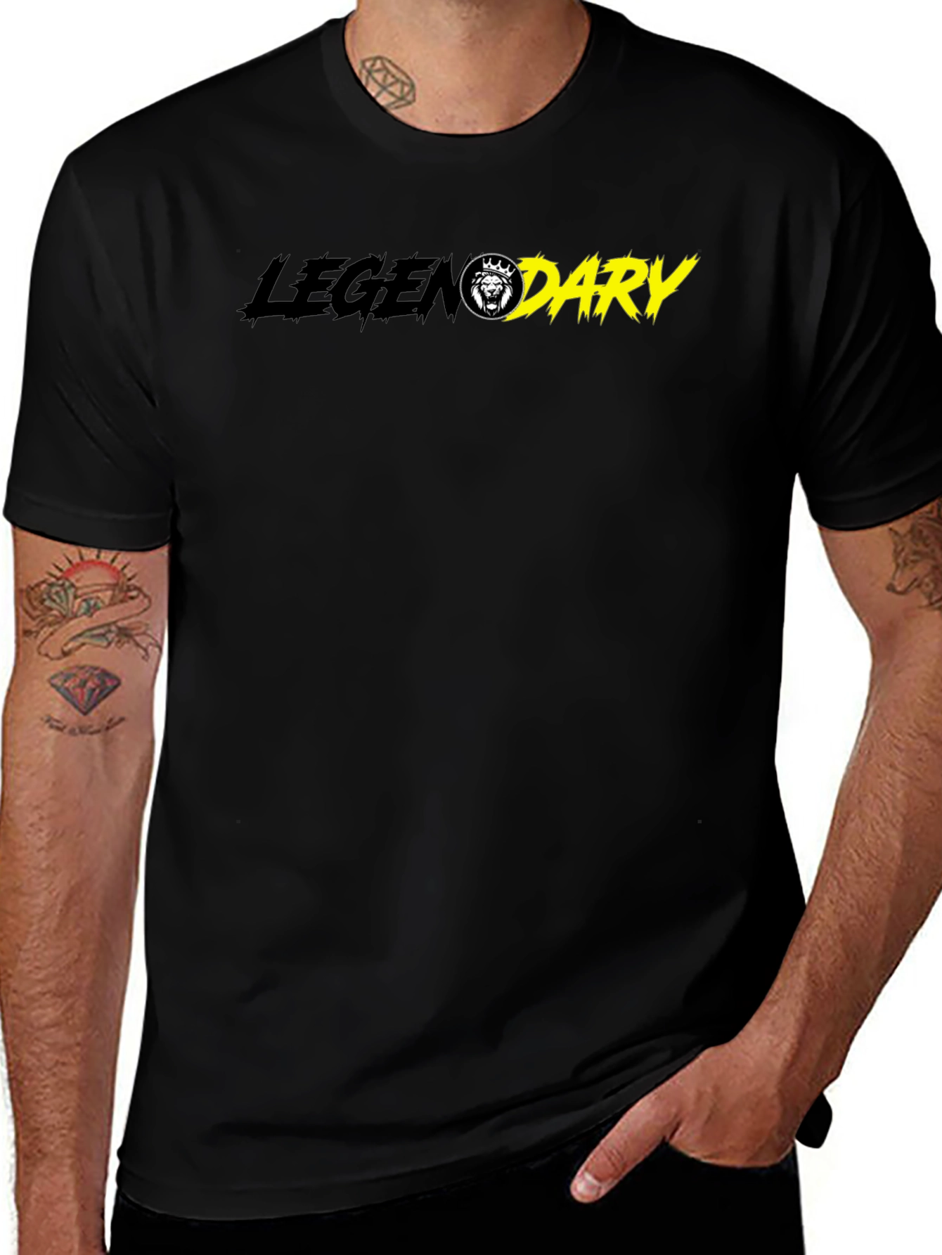 Legendary Graphic Print Mens T-Shirt