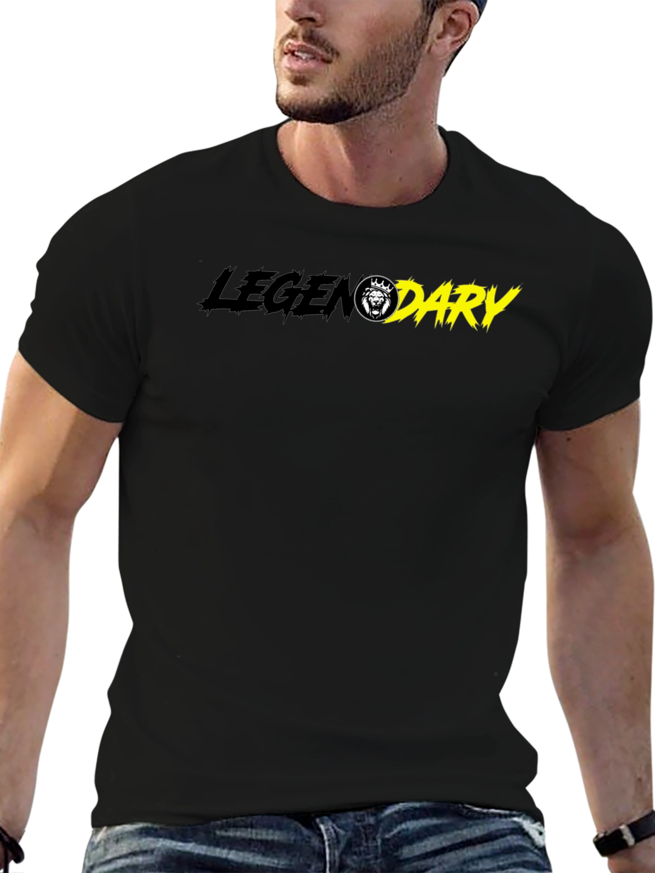 Legendary Graphic Print Mens T-Shirt