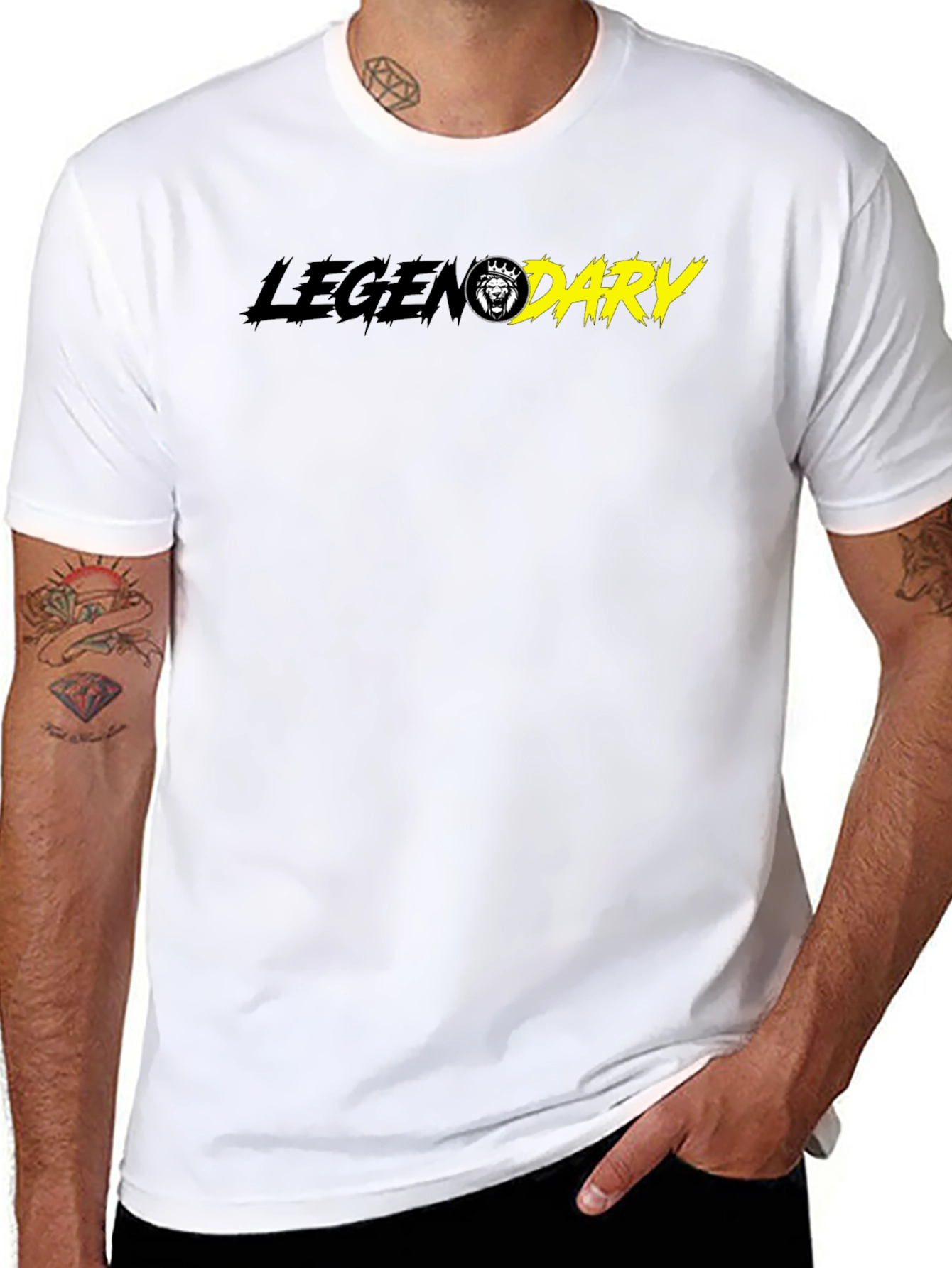 Legendary Graphic Print Mens T-Shirt