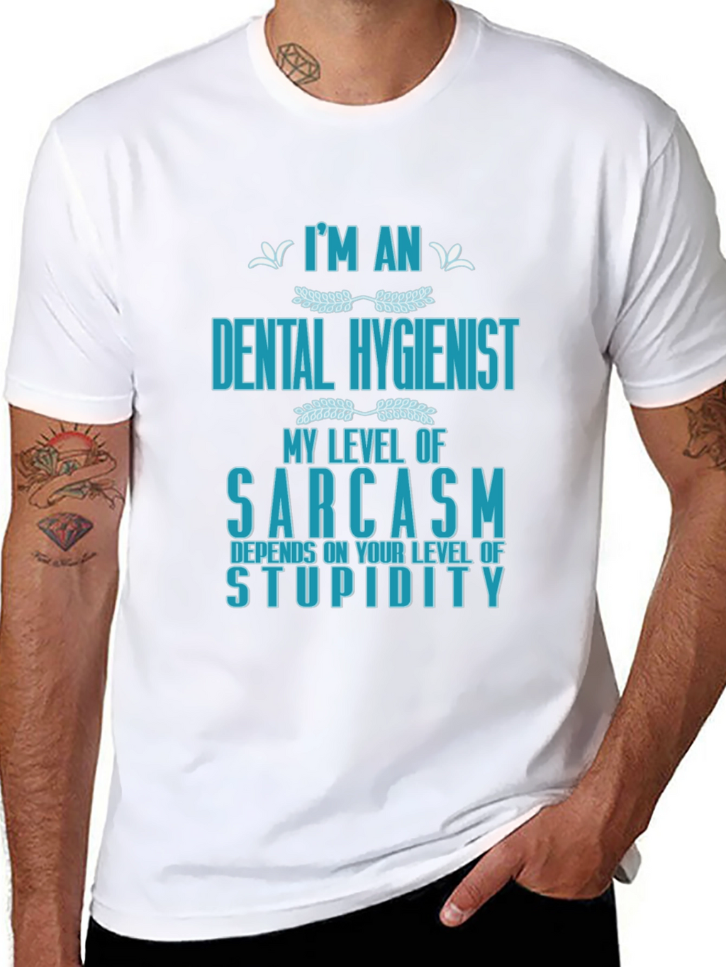 Dental Hygienist Sarcasm Graphic T-Shirt