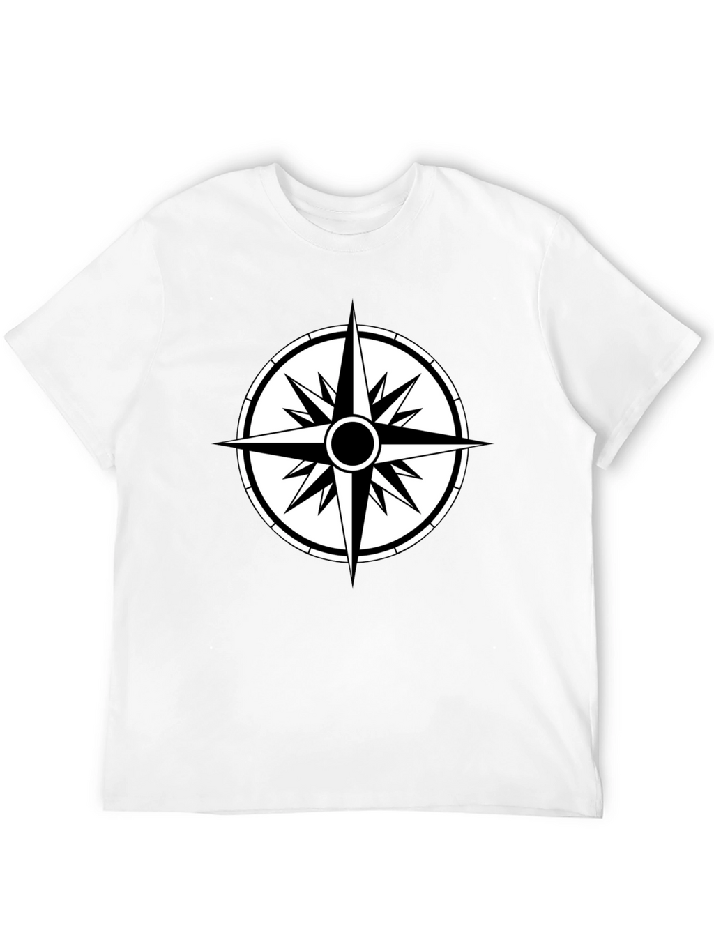 Compass Graphic Black T-Shirt
