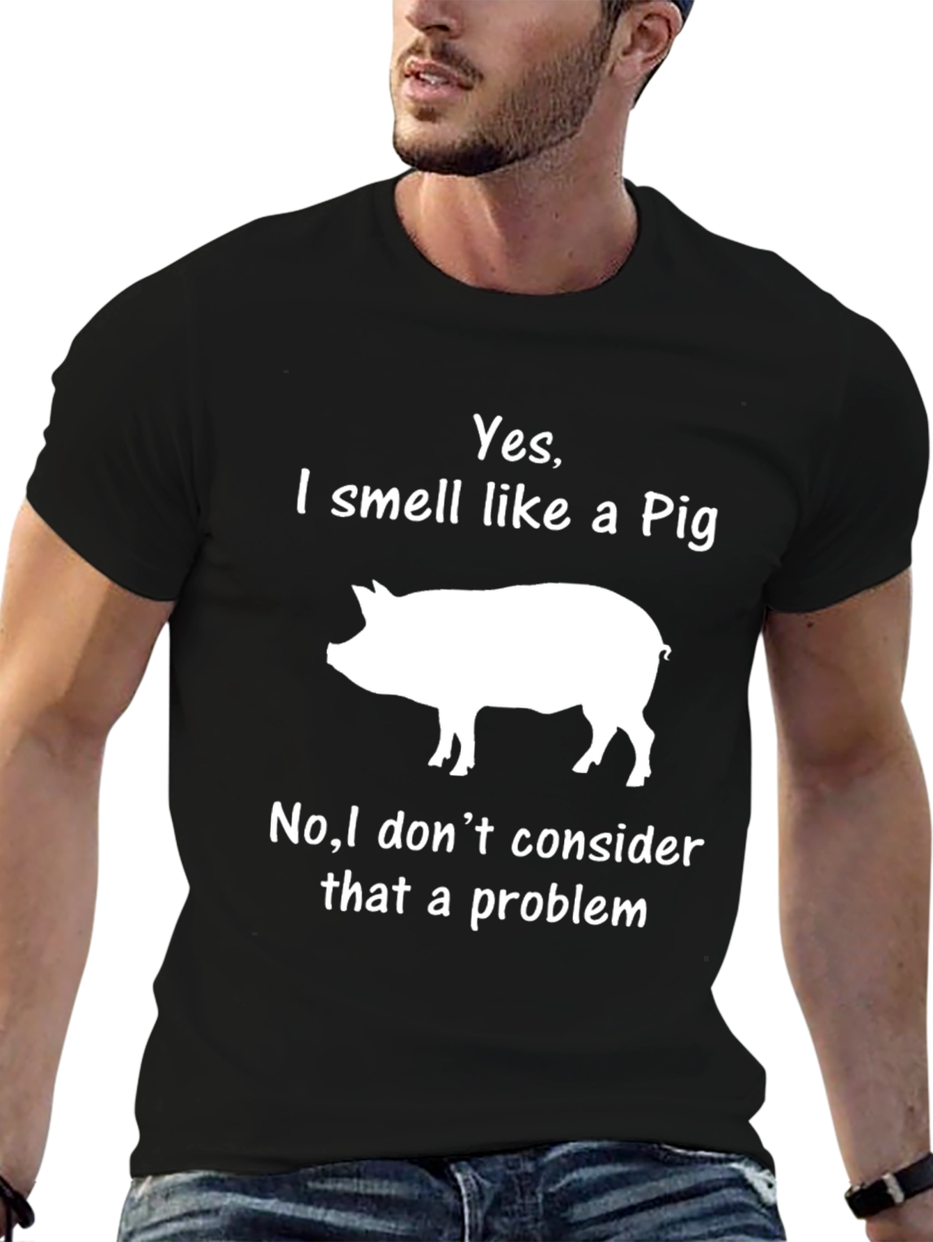 Funny Pig Smell T-Shirt