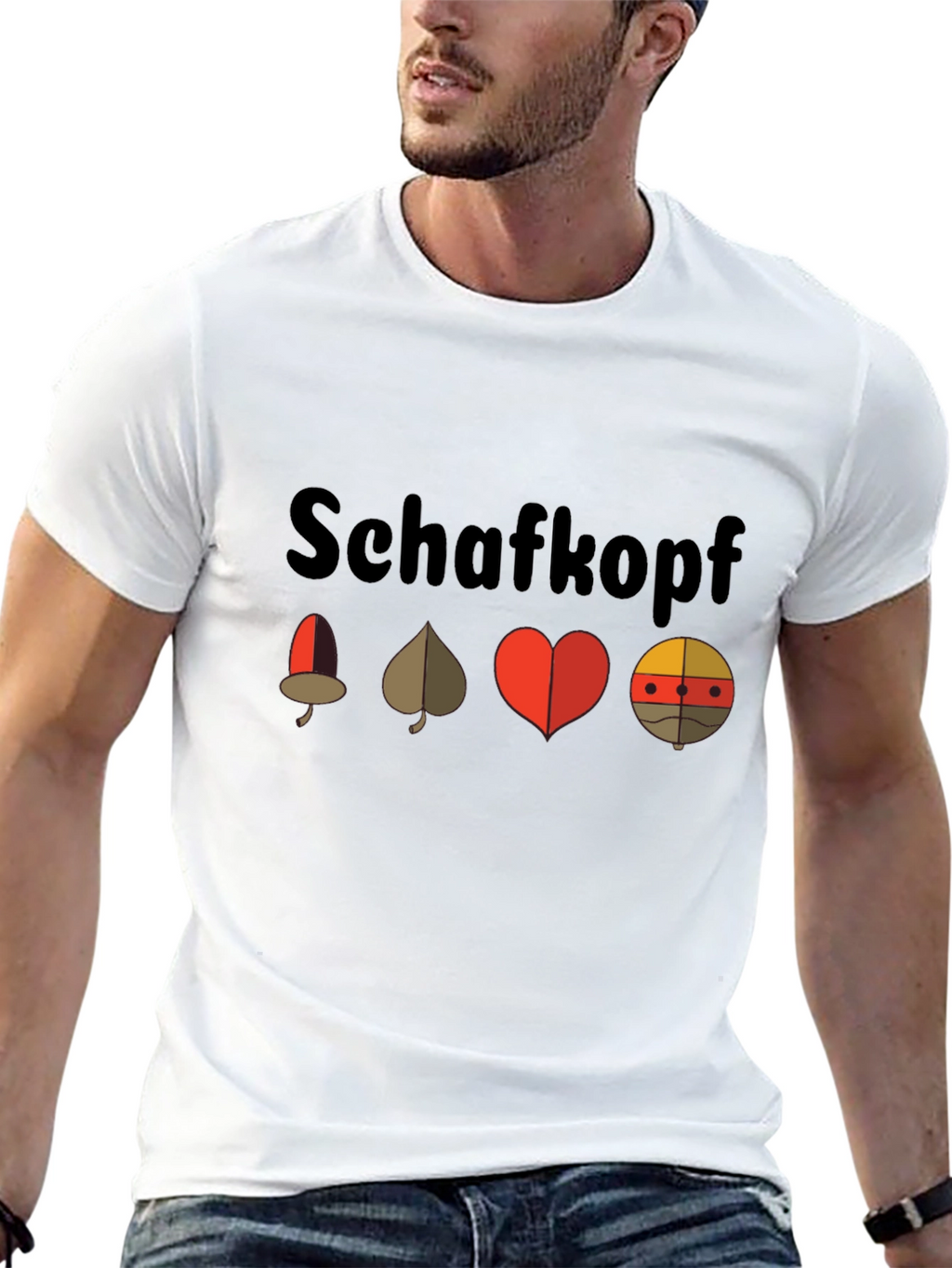 Schafkopf Card Game T-Shirt