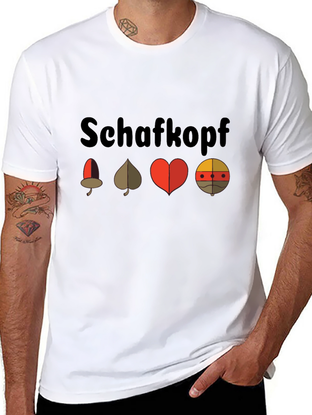 Schafkopf Card Game T-Shirt
