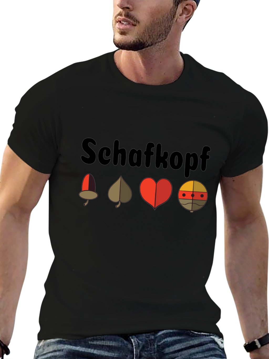 Schafkopf Card Game T-Shirt
