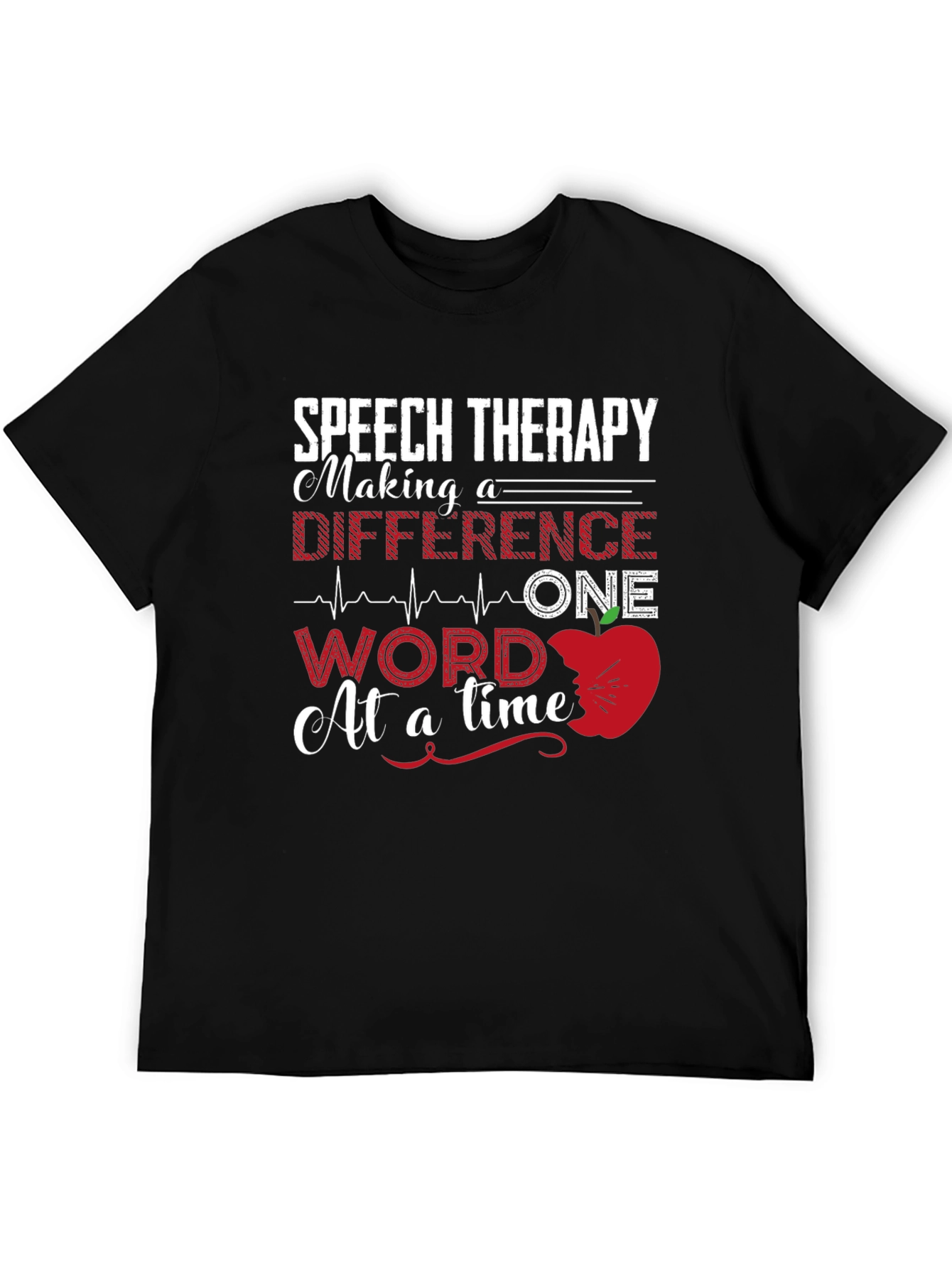 Speech Therapy T-Shirt: Making a Difference One Word at a Time
