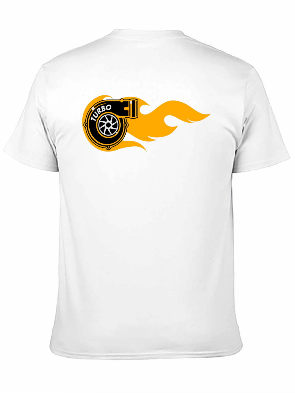 Turbo Flame Graphic Black T-Shirt