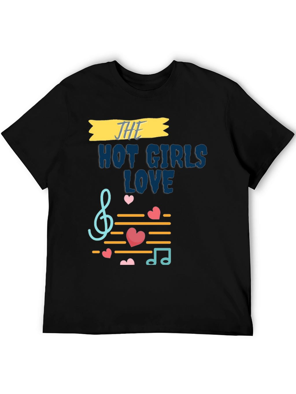 Music Lover T-Shirt - Hot Girls Love Music