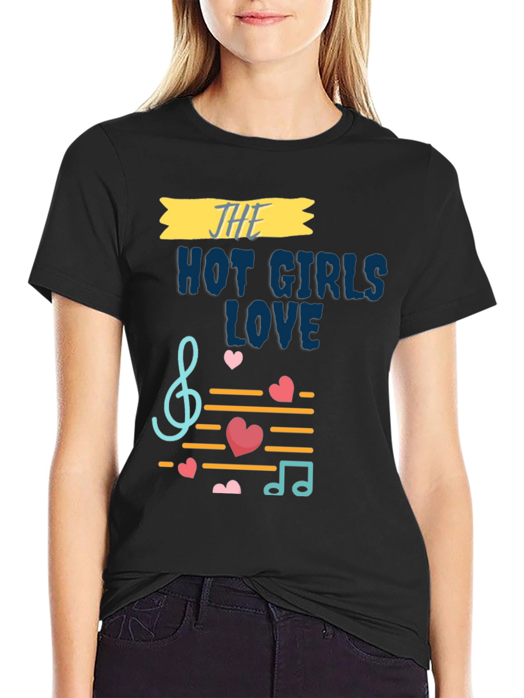 Music Lover T-Shirt - Hot Girls Love Music