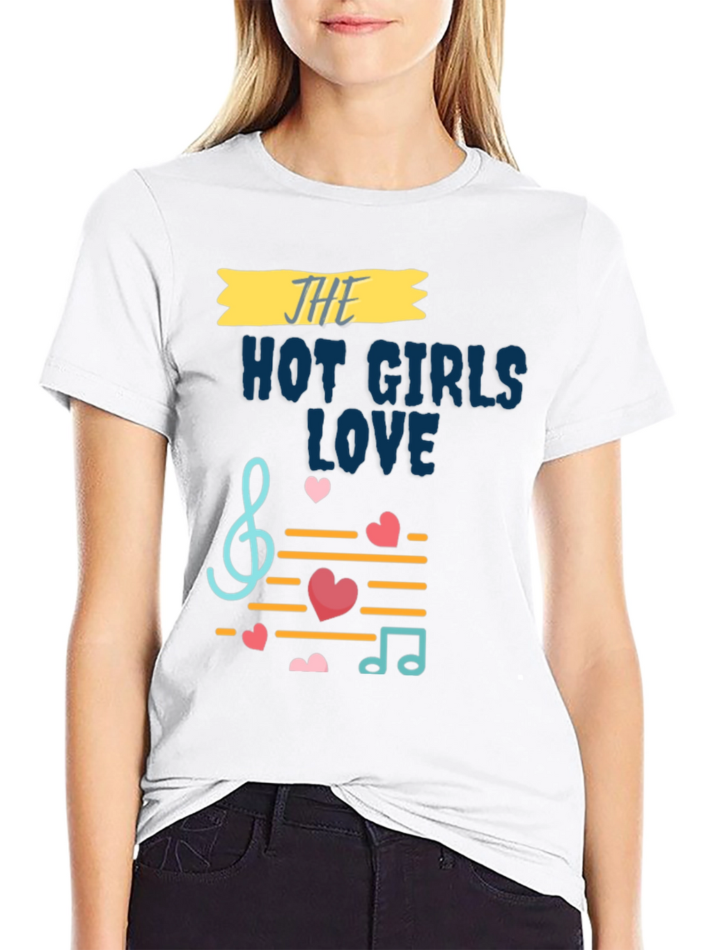 Music Lover T-Shirt - Hot Girls Love Music