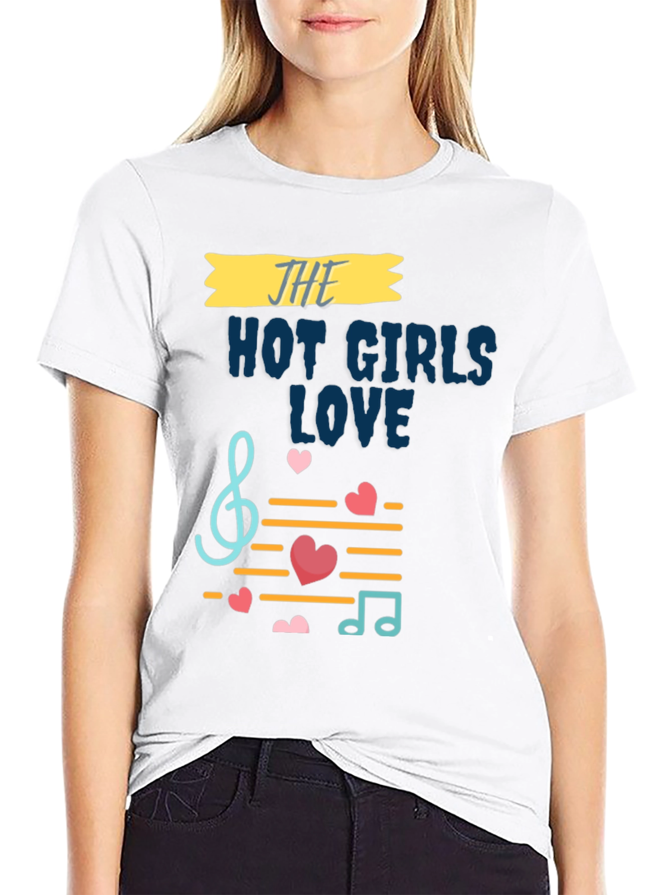 Music Lover T-Shirt - Hot Girls Love Music