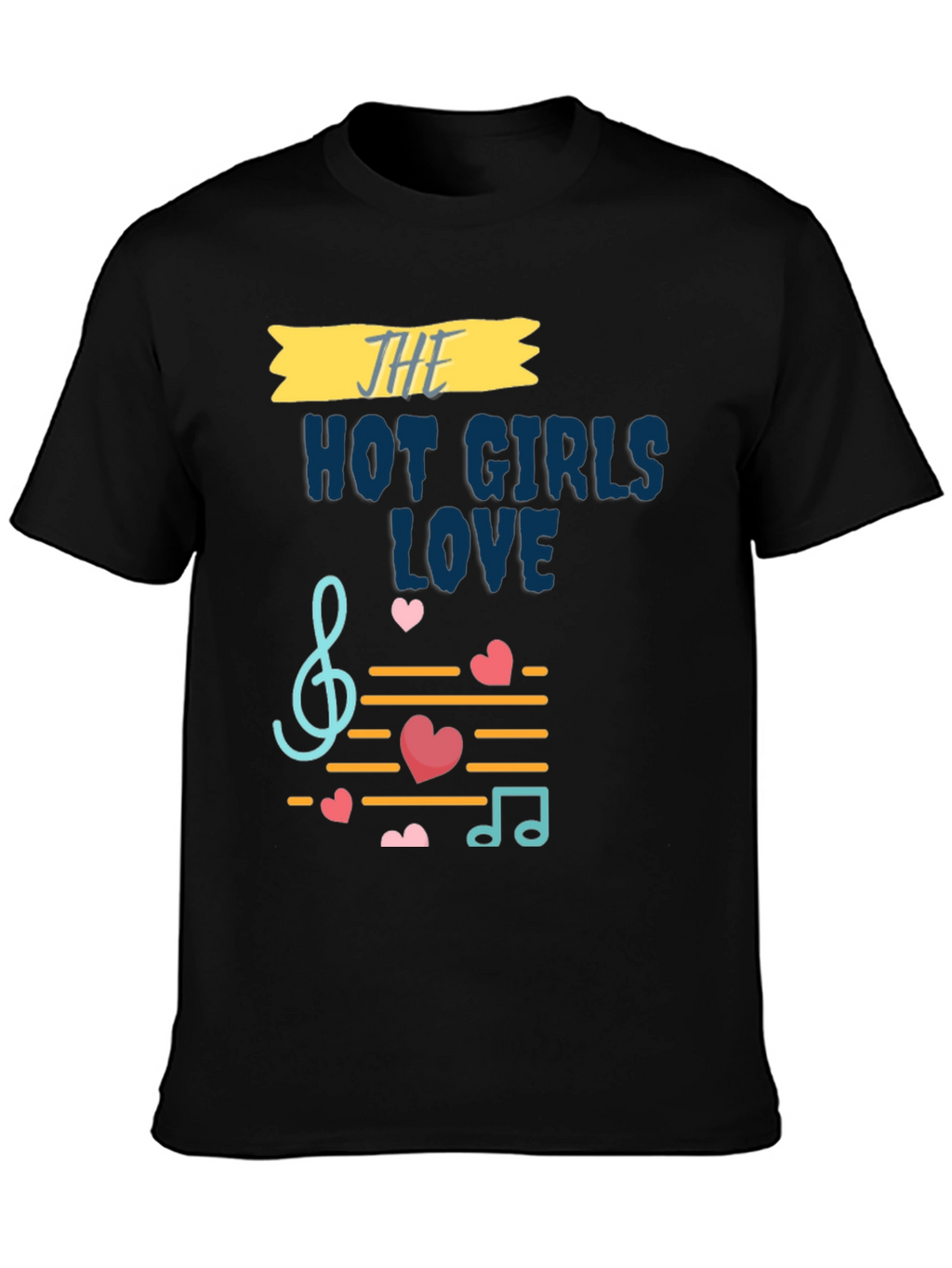 Music Lover T-Shirt - Hot Girls Love Music