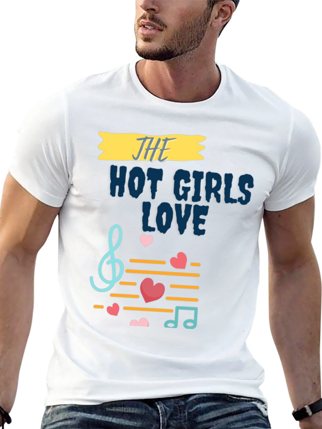 Music Lover T-Shirt - Hot Girls Love Music