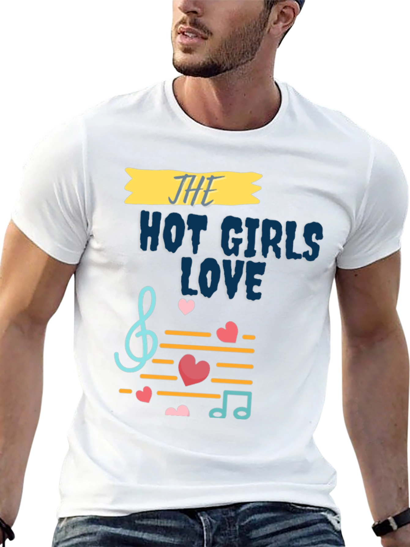 Music Lover T-Shirt - Hot Girls Love Music