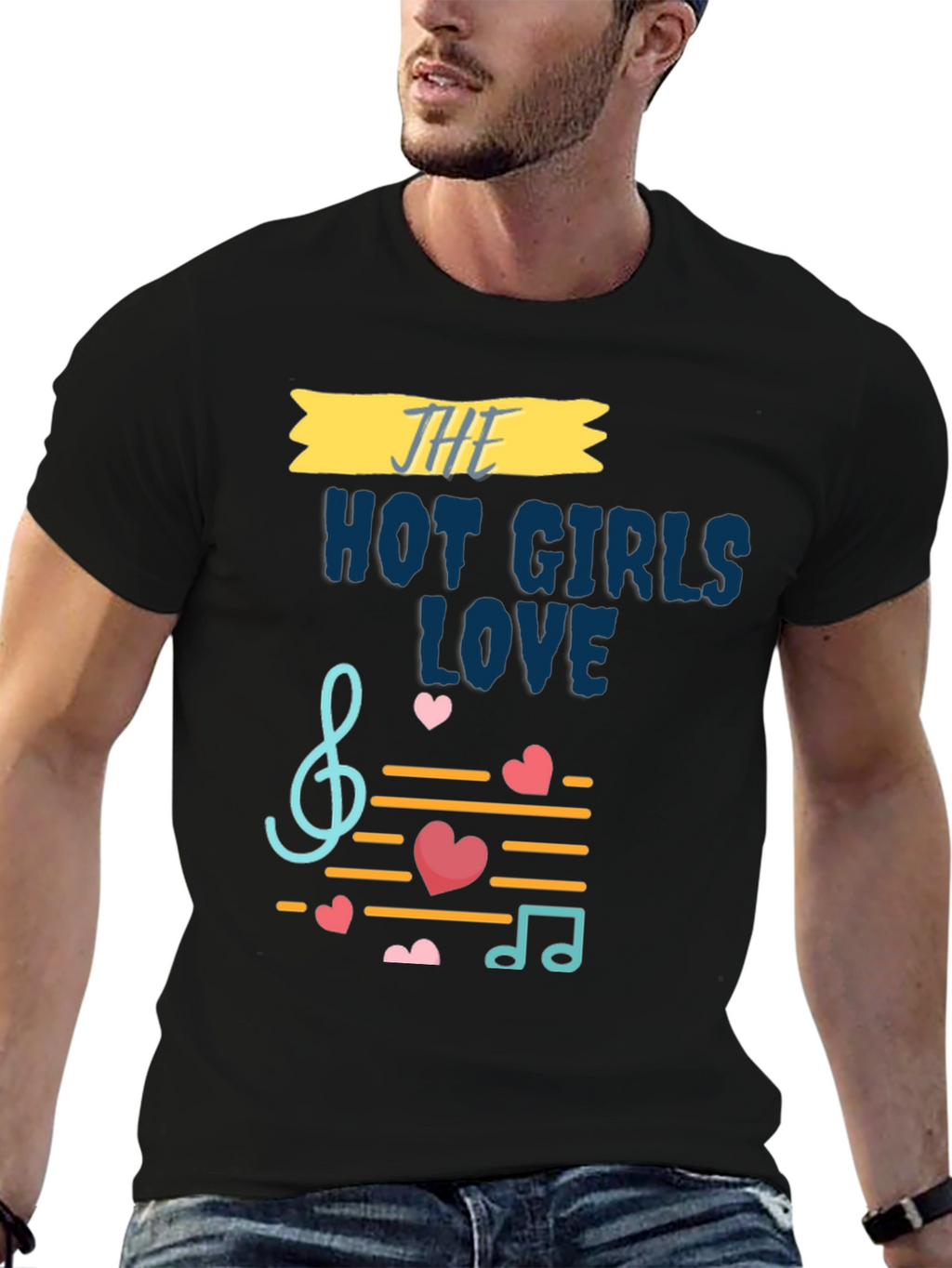 Music Lover T-Shirt - Hot Girls Love Music