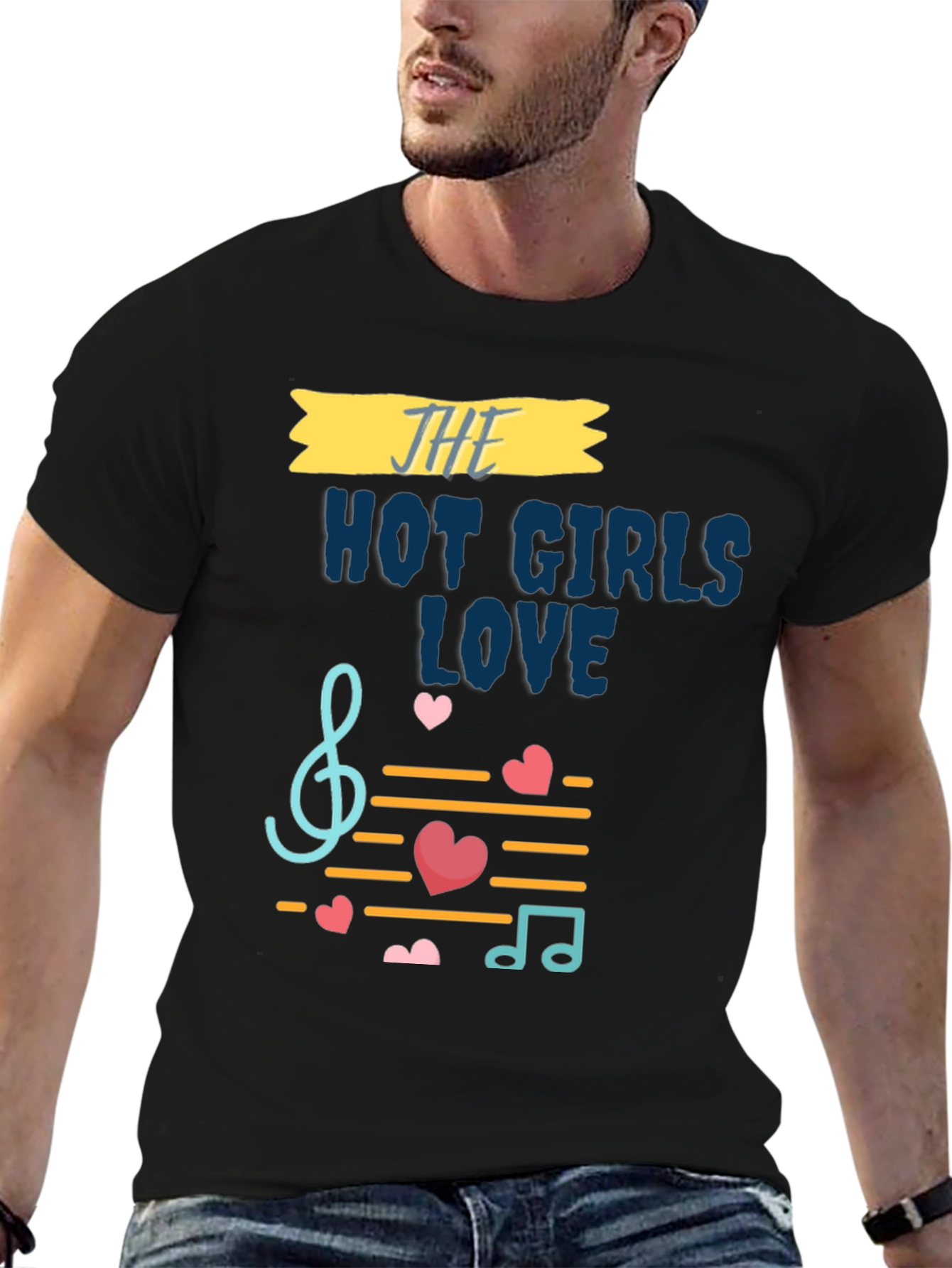 Music Lover T-Shirt - Hot Girls Love Music