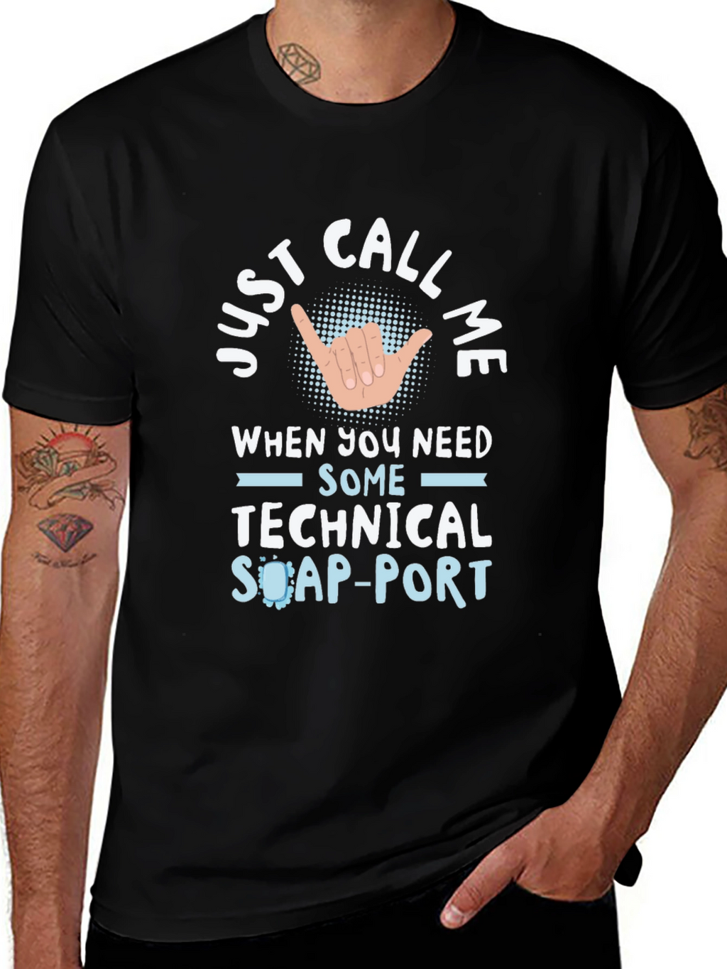 Technical Support T-Shirt - Call Me