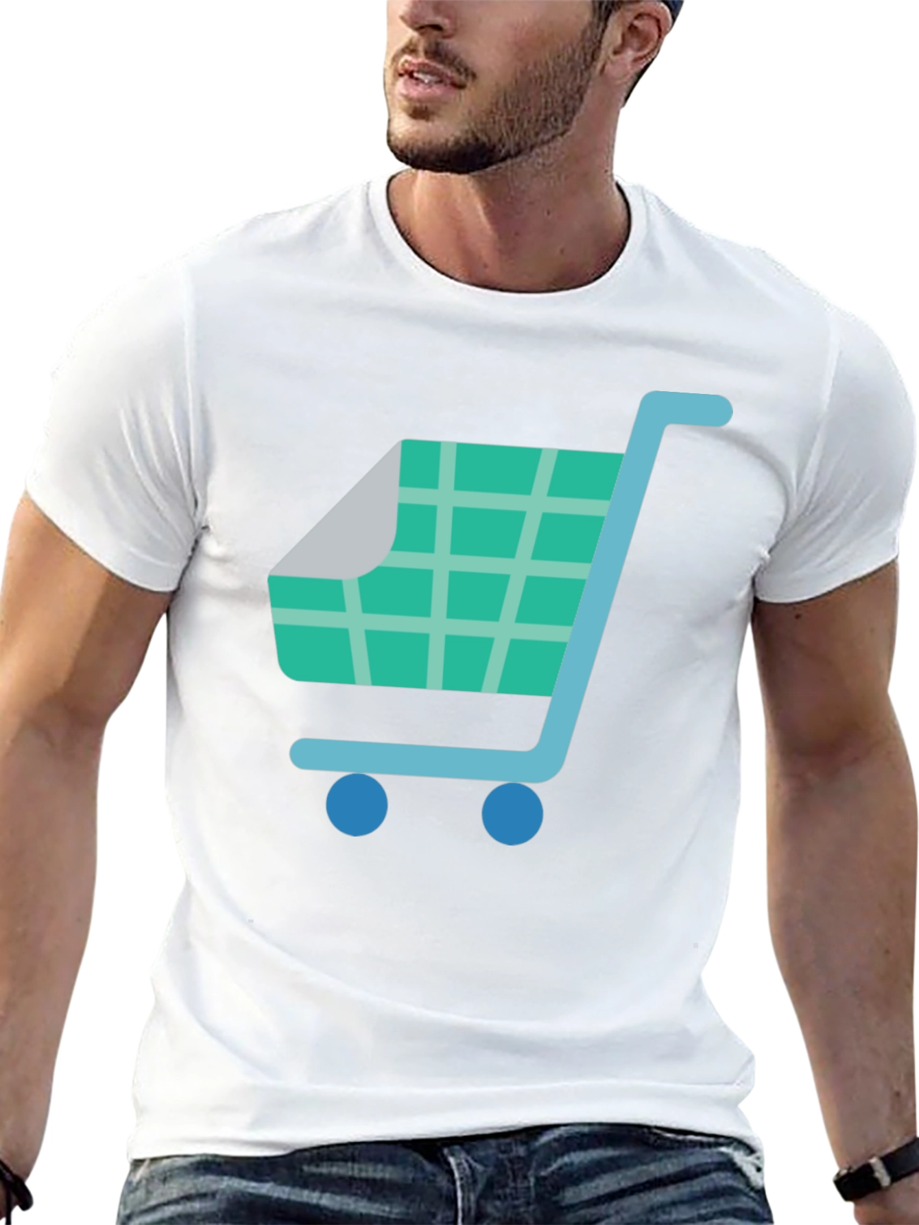 Shopping Cart Graphic Tee