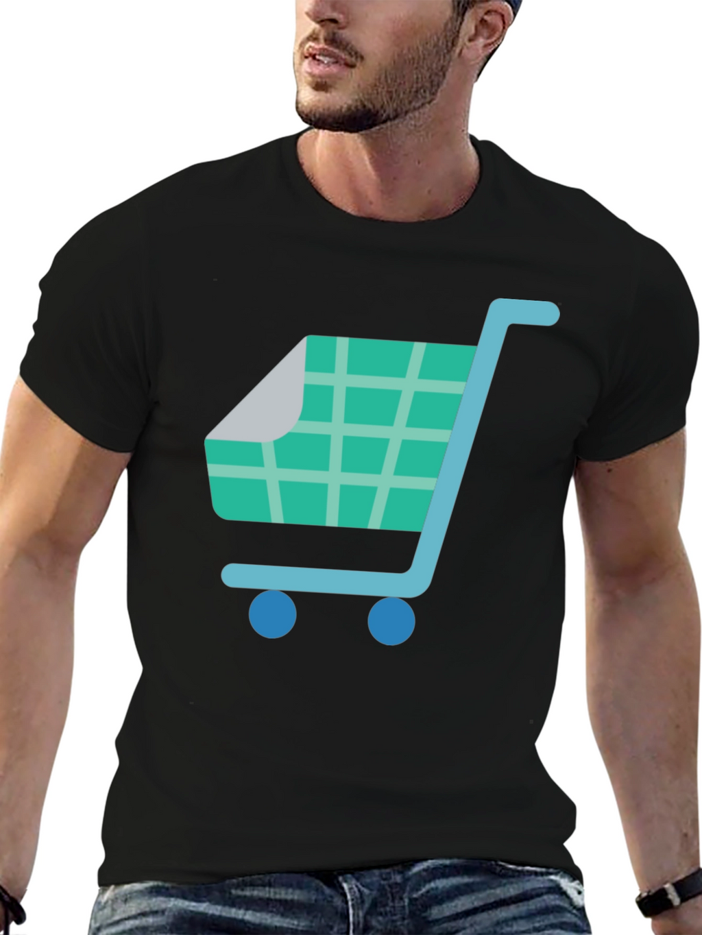 Shopping Cart Graphic Tee