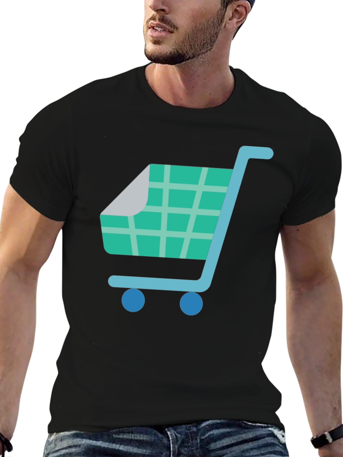Shopping Cart Graphic Tee