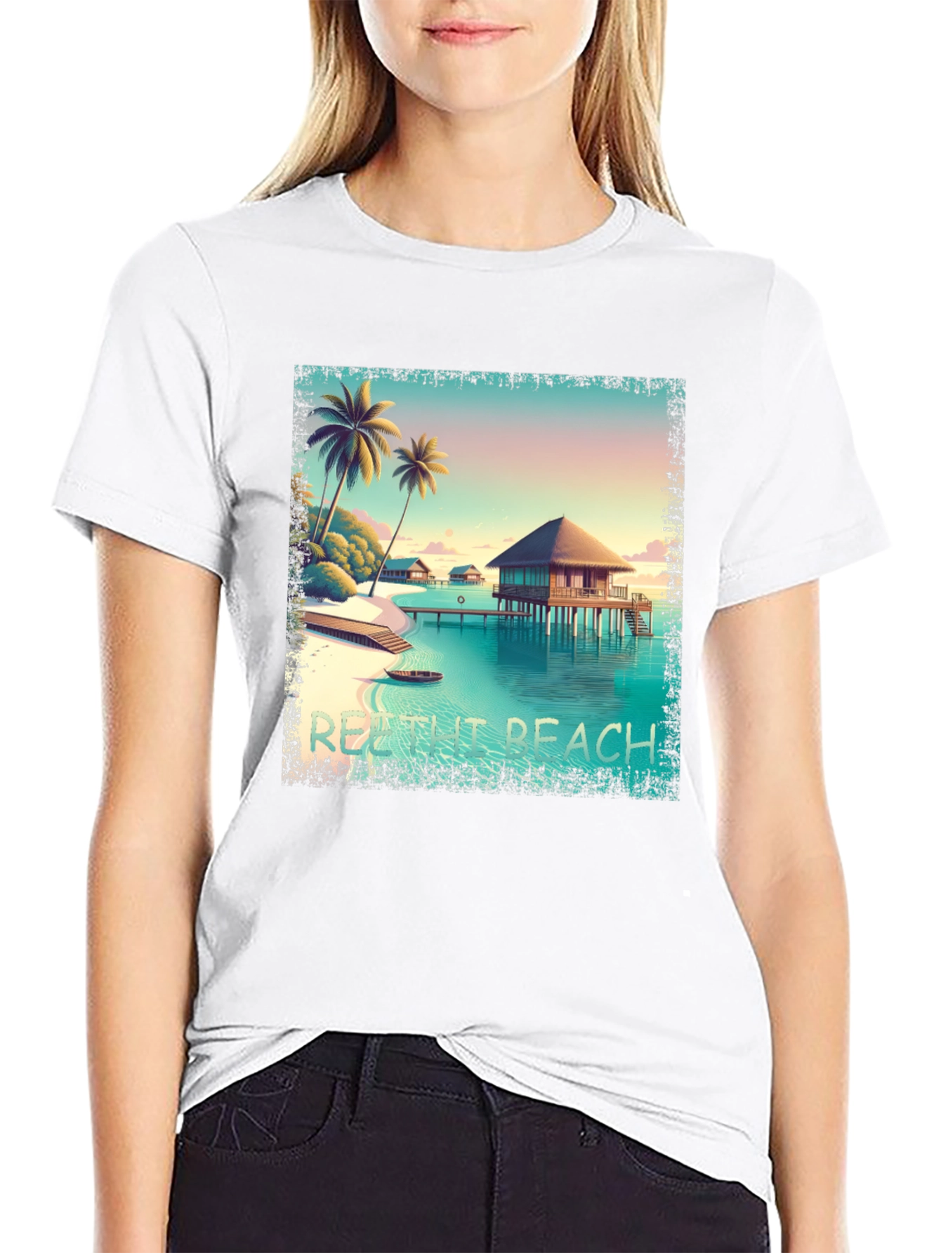Beach Resort Graphic Tee - Island Life Style