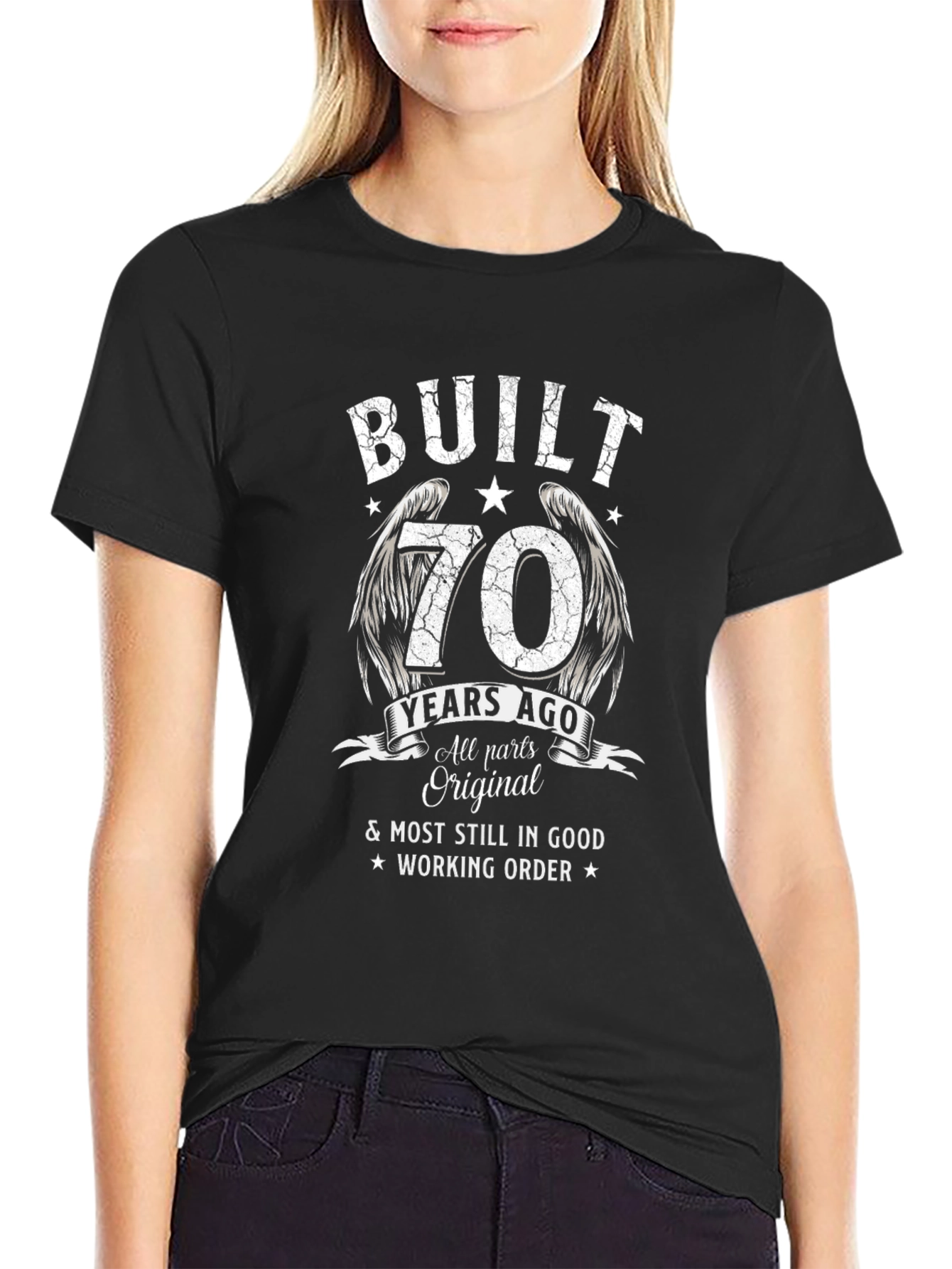 Built 70 Years Ago T-Shirt - All Original Parts