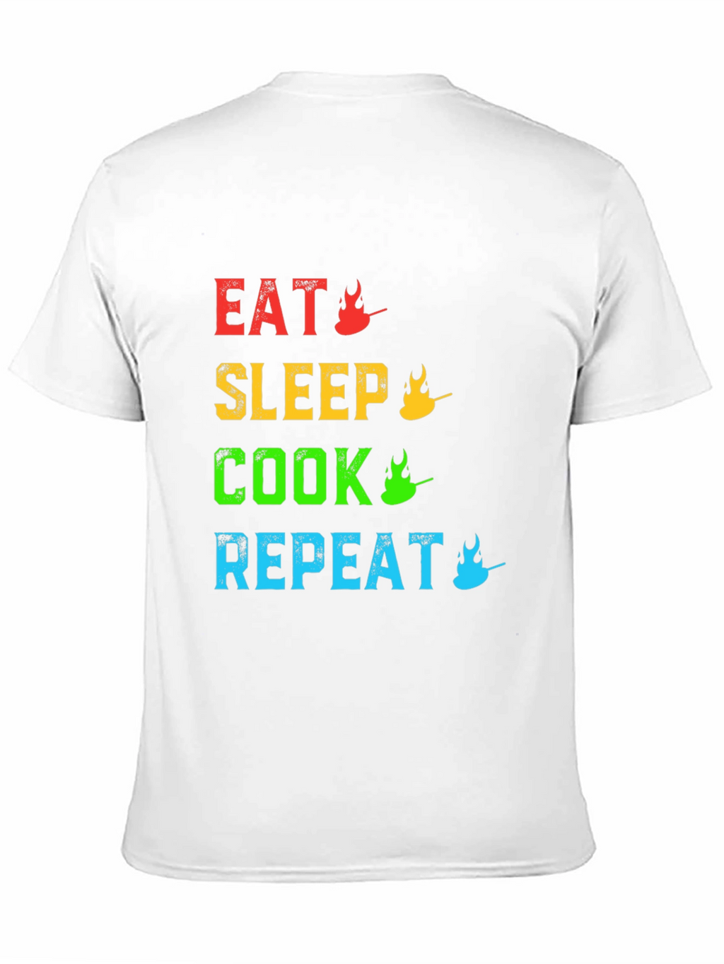 Eat Sleep Cook Repeat - Chef Life T-Shirt