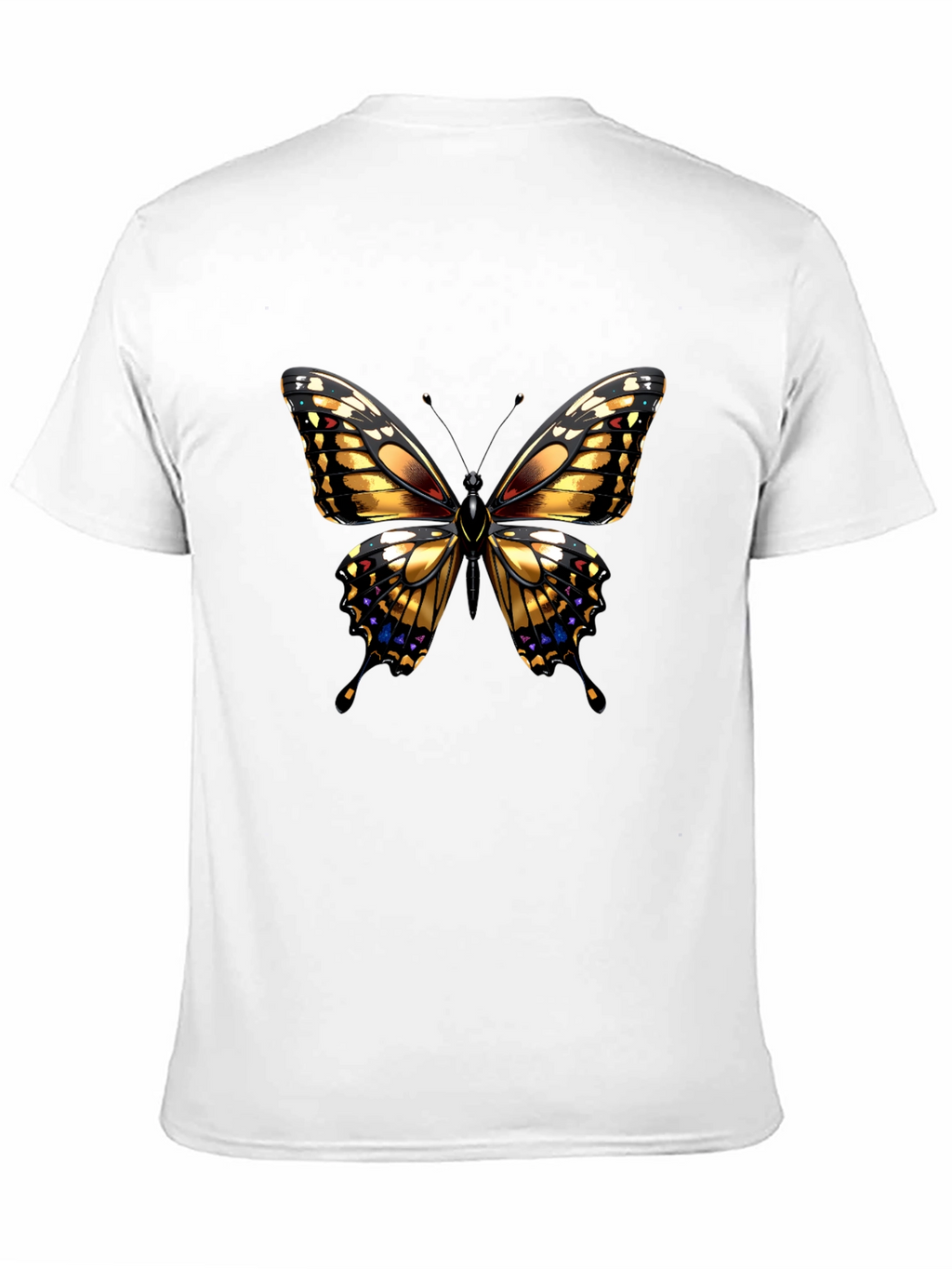 Butterfly Graphic Black T-Shirt