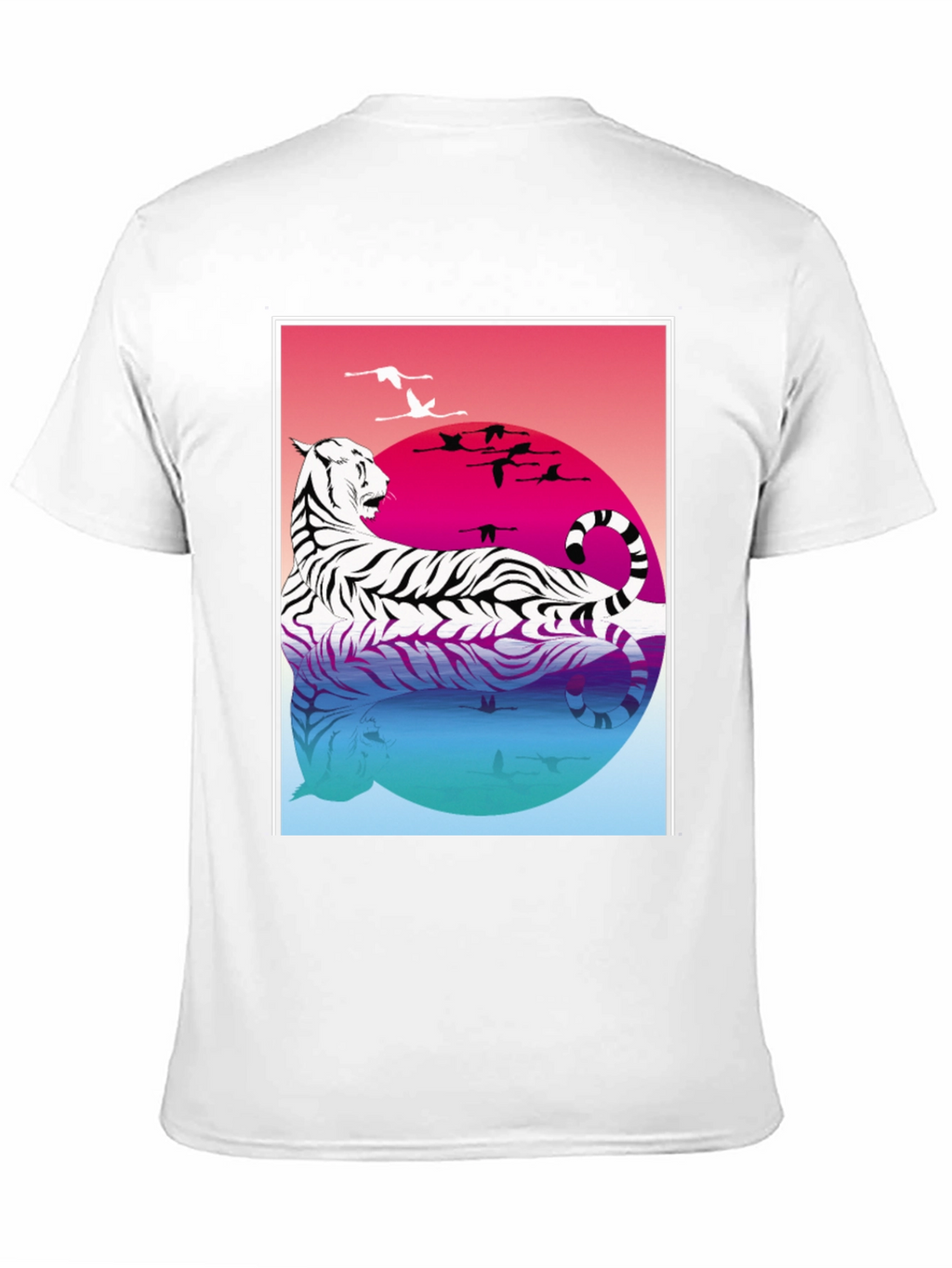 Tiger Reflection Graphic Tee