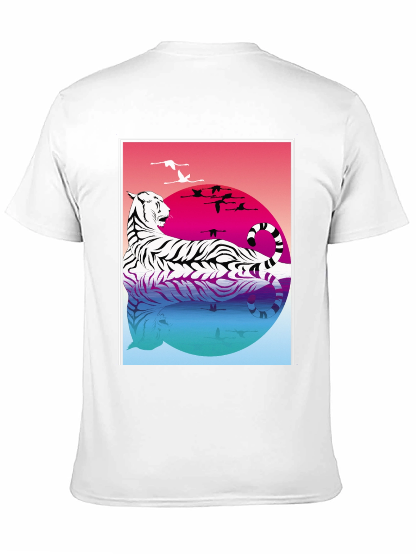 Tiger Reflection Graphic Tee