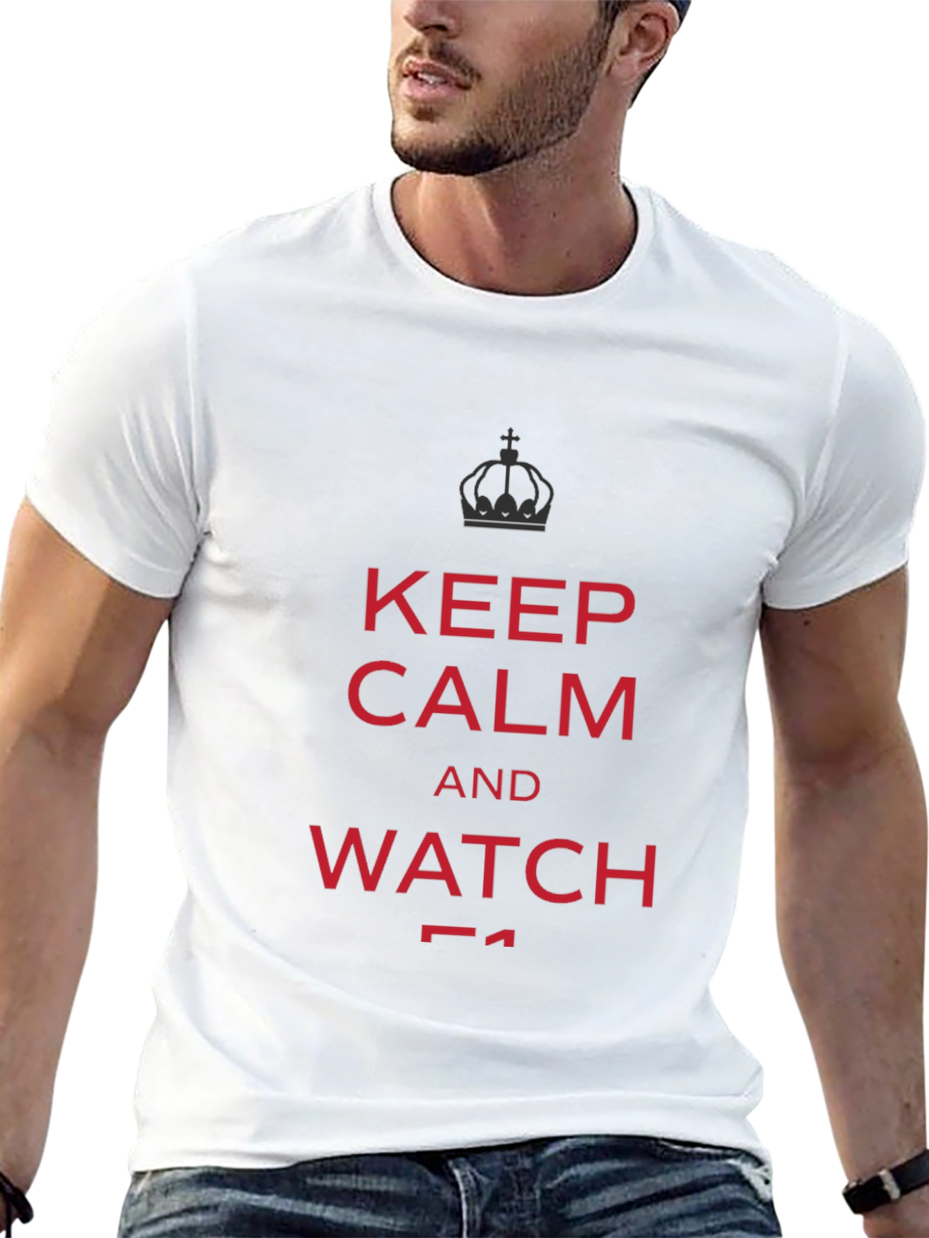 Keep Calm and Watch F1 T-Shirt
