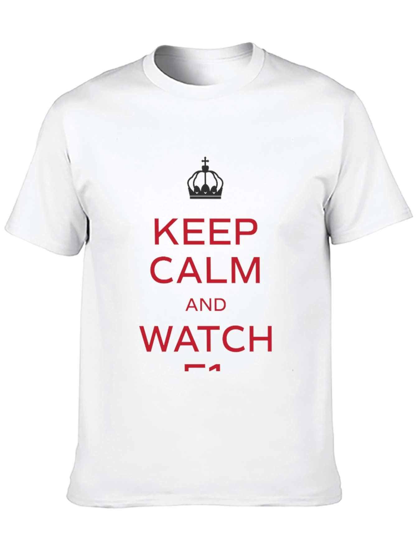 Keep Calm and Watch F1 T-Shirt