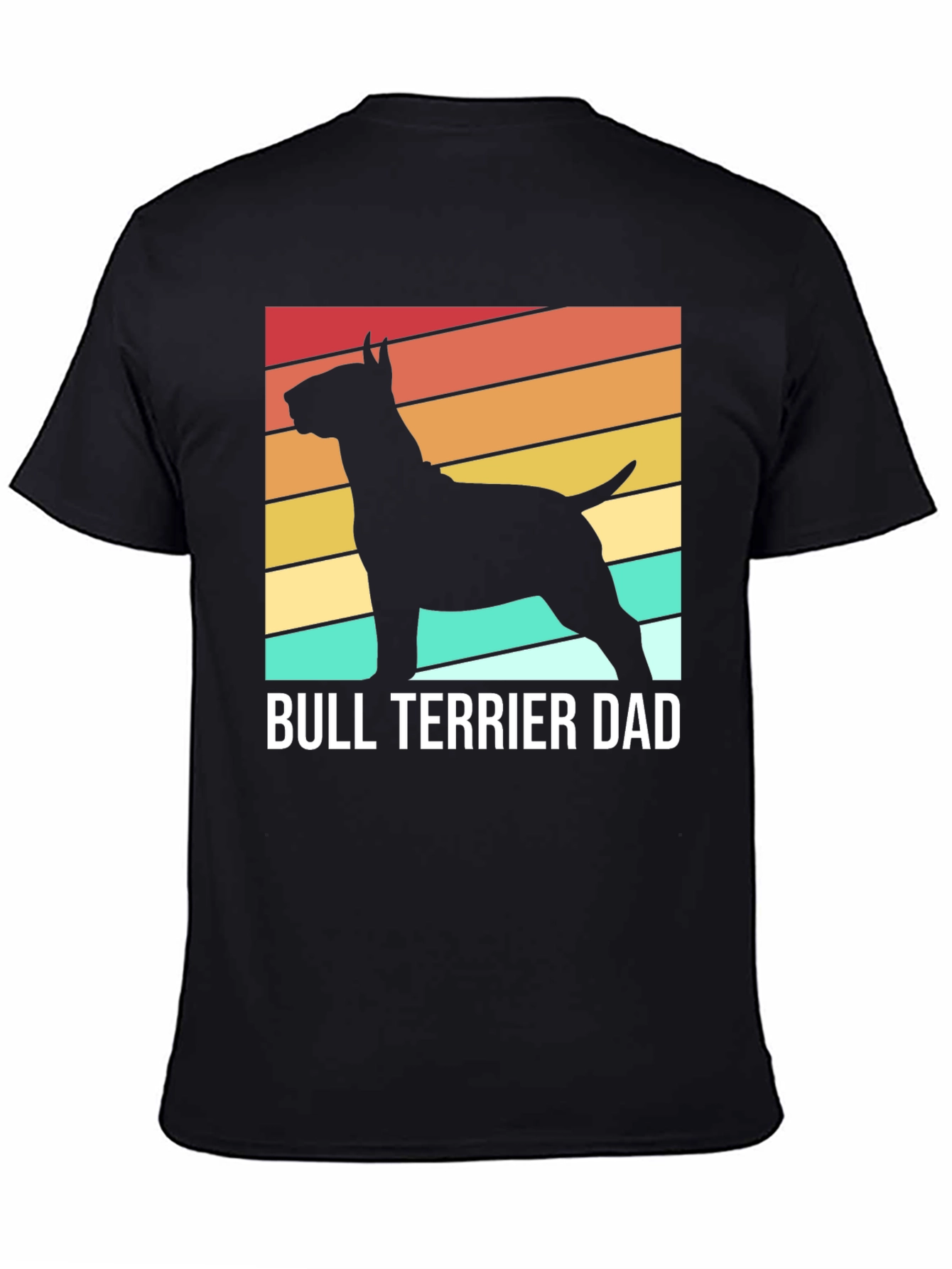 Bull Terrier Dad Graphic Tee