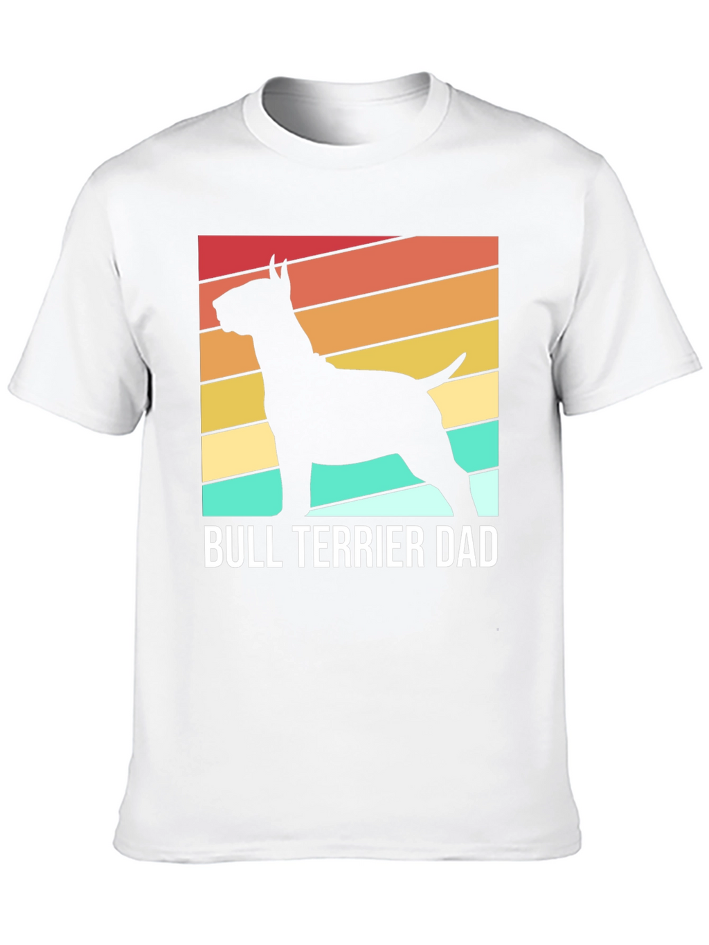 Bull Terrier Dad Graphic Tee