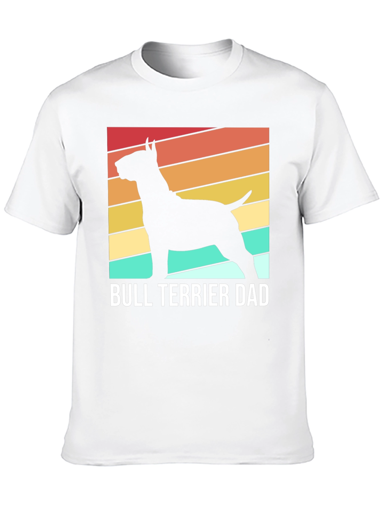 Bull Terrier Dad Graphic Tee