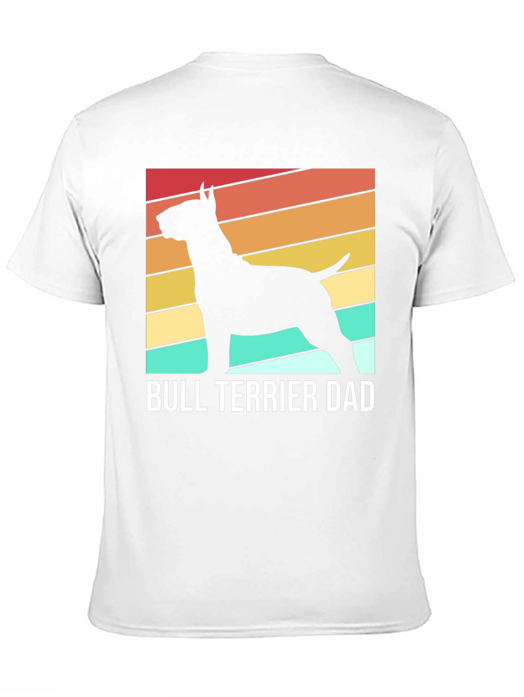 Bull Terrier Dad Graphic Tee
