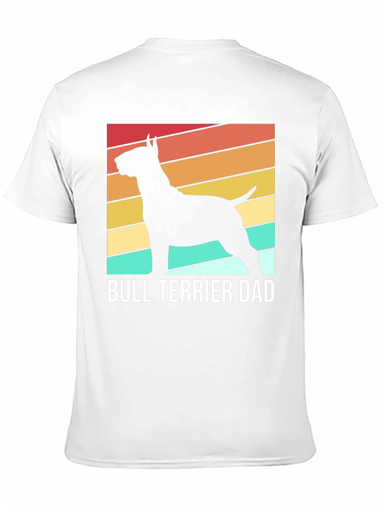 Bull Terrier Dad Graphic Tee