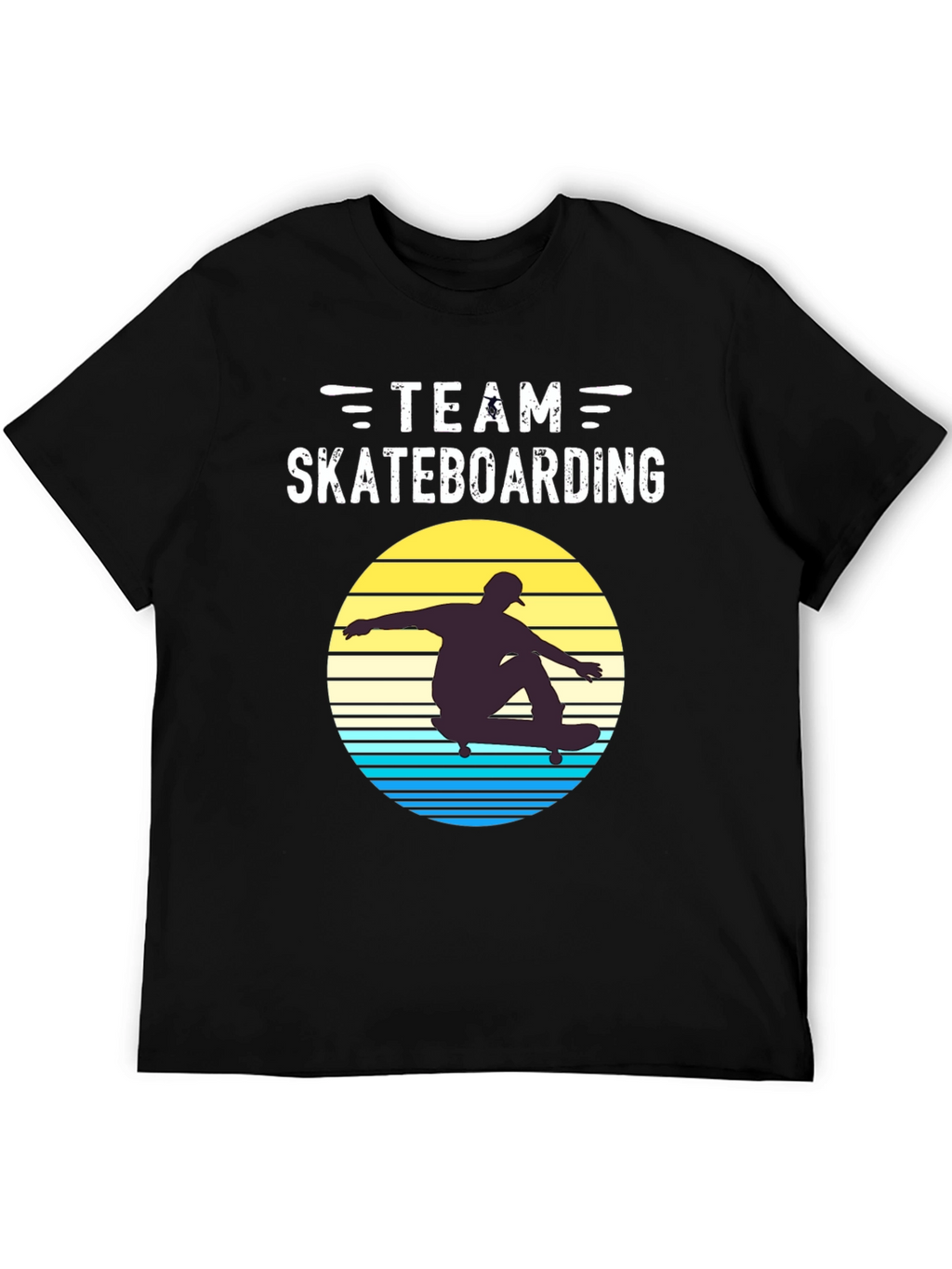 Team Skateboarding Retro Graphic Tee