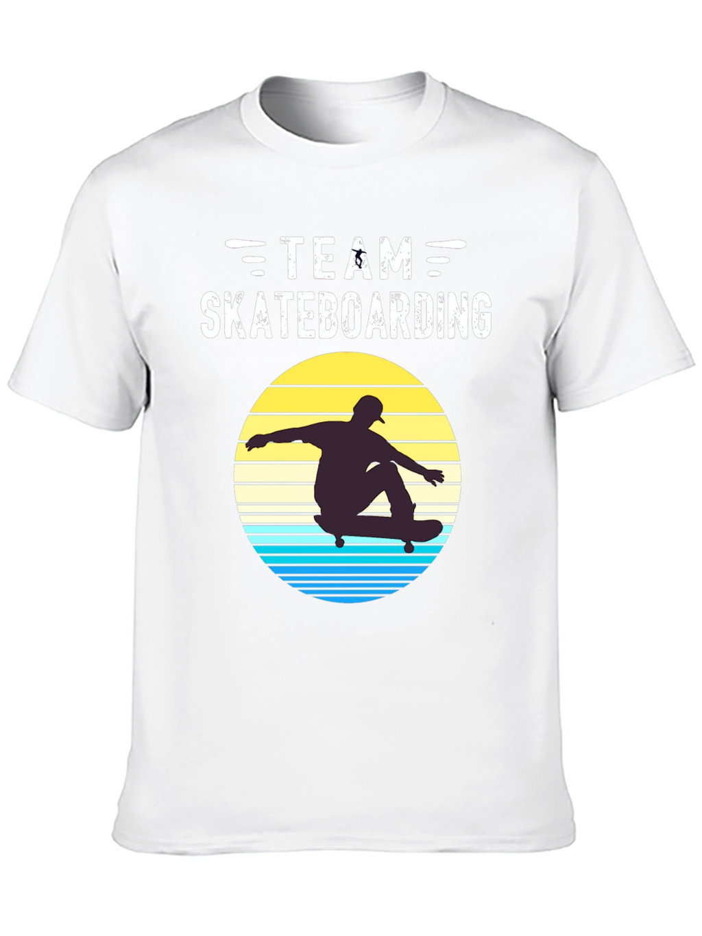 Team Skateboarding Retro Graphic Tee