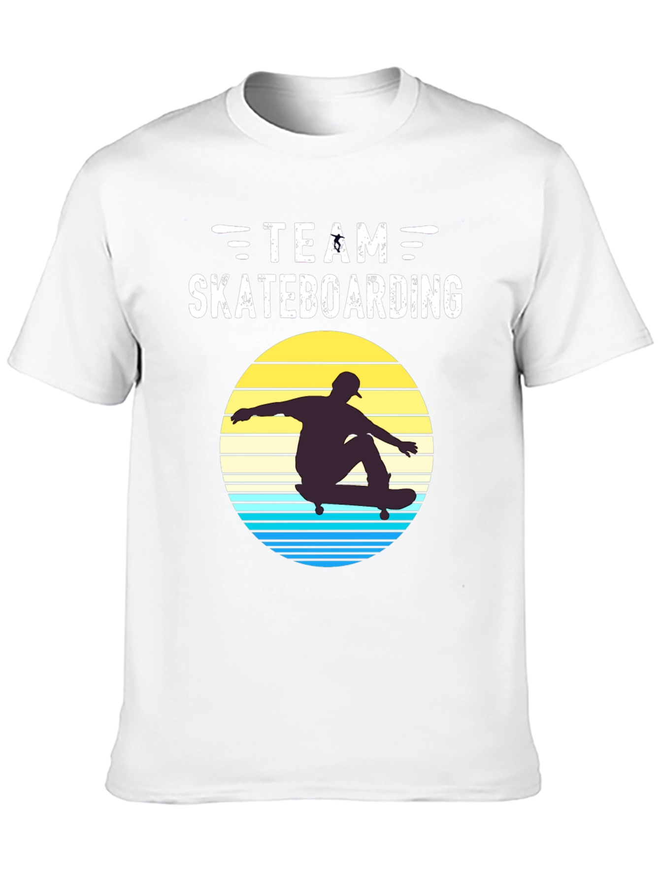 Team Skateboarding Retro Graphic Tee